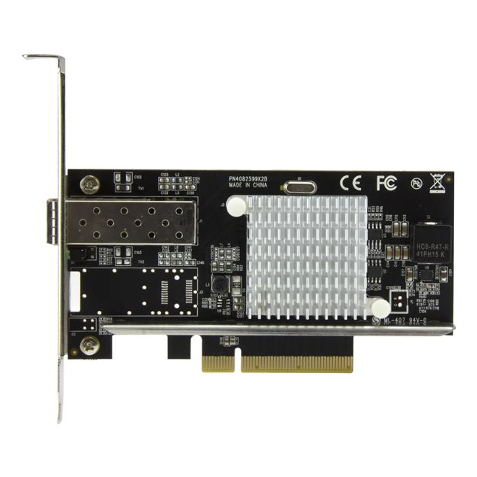StarTech.com Carte réseau PCI Express à 1 port fibre optique 10 Gigabit Ethernet SFP+ ouvert - Chipset Intel - MM