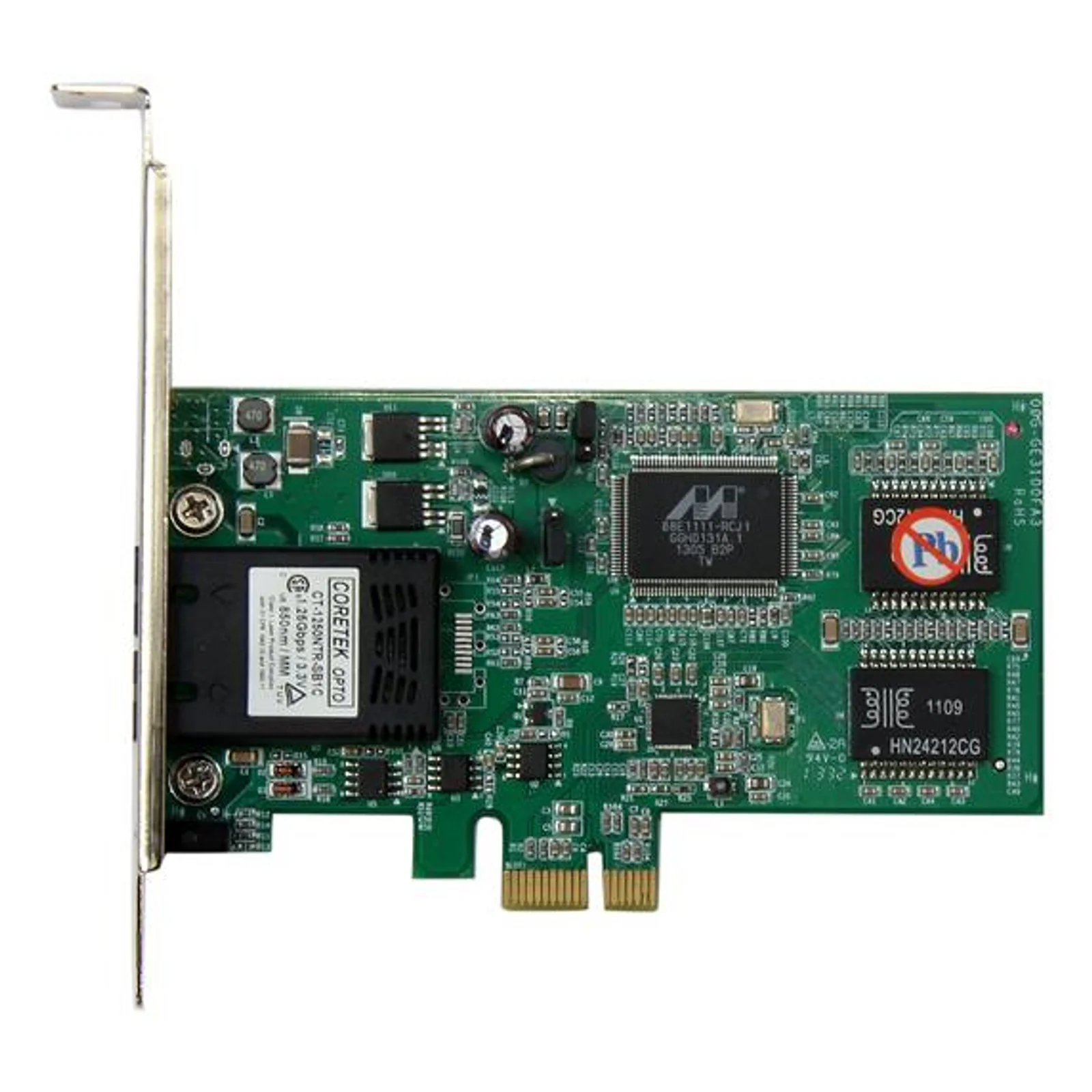 StarTech.com Carte réseau PCI Express à 1 port fibre optique Gigabit Ethernet Multimode SC - Adaptateur NIC PCIe - 550m