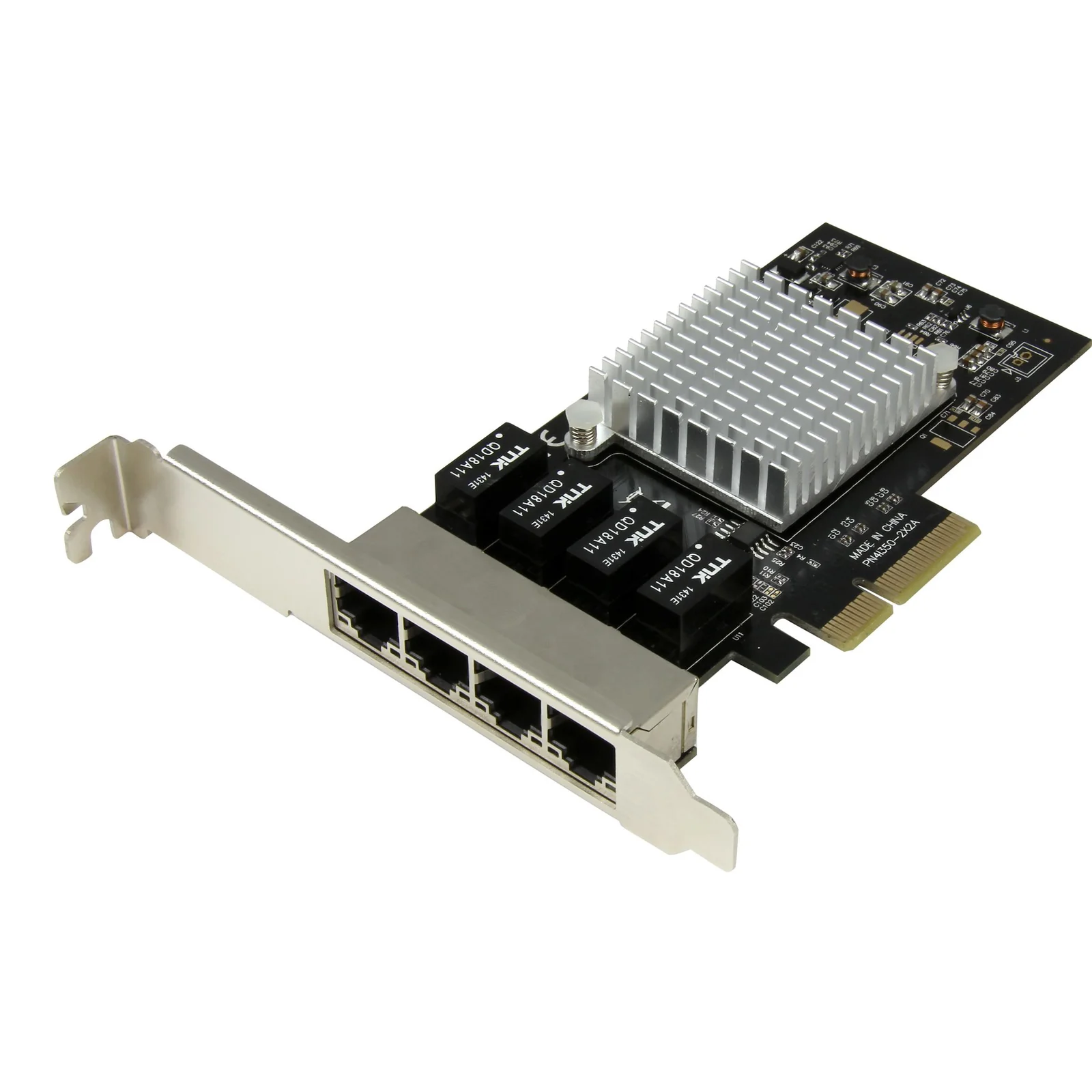Carte réseau PCI Express à 4 ports Gigabit Ethernet avec chipset Intel I350