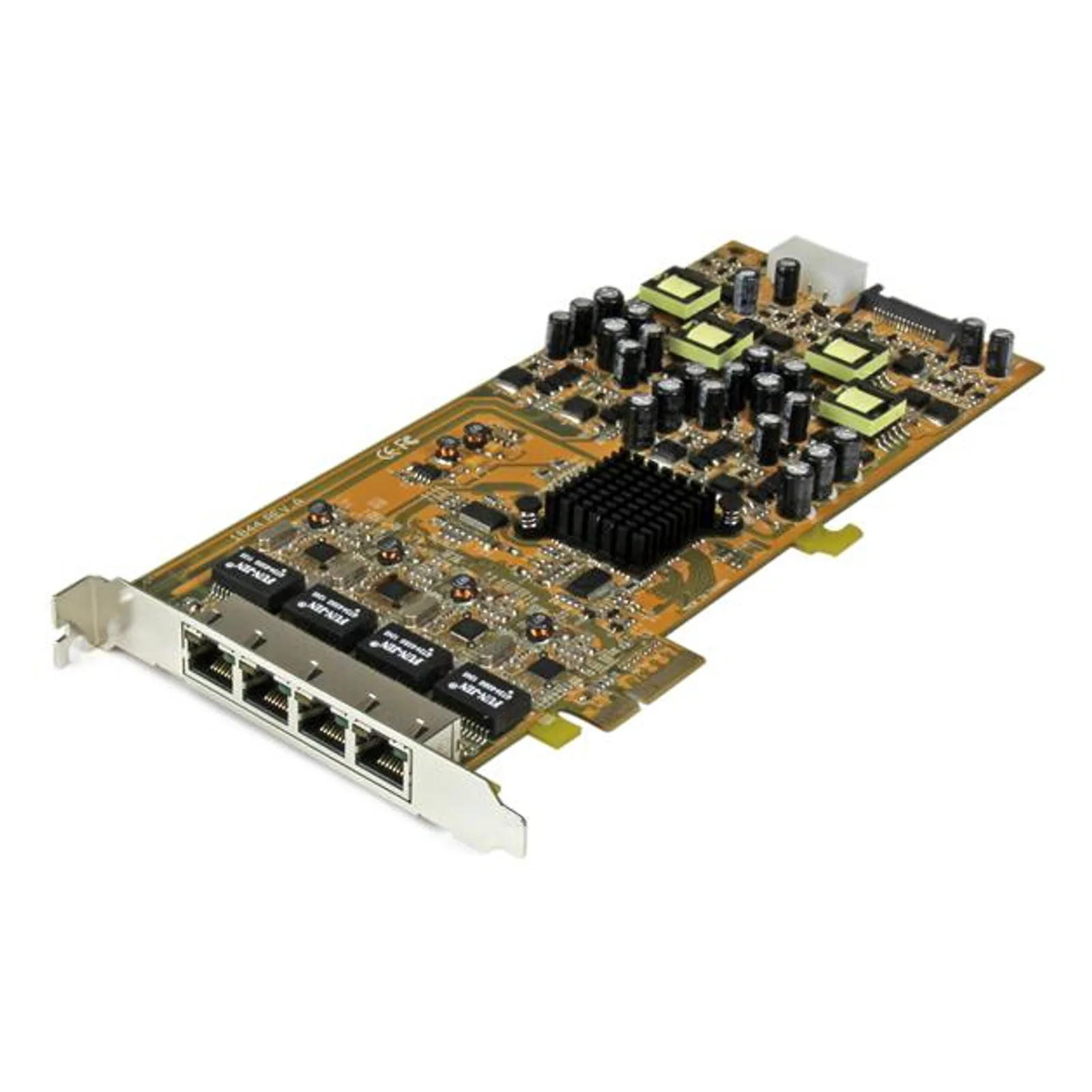 Carte réseau PCIe à 4 ports Gigabit Power over Ethernet - NIC PCI Express PSE / PoE