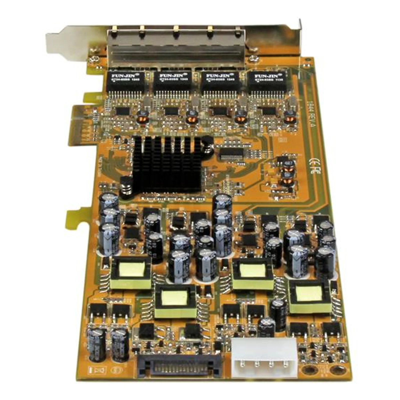 StarTech.com Carte réseau PCIe à 4 ports Gigabit Power over Ethernet - NIC PCI Express PSE / PoE