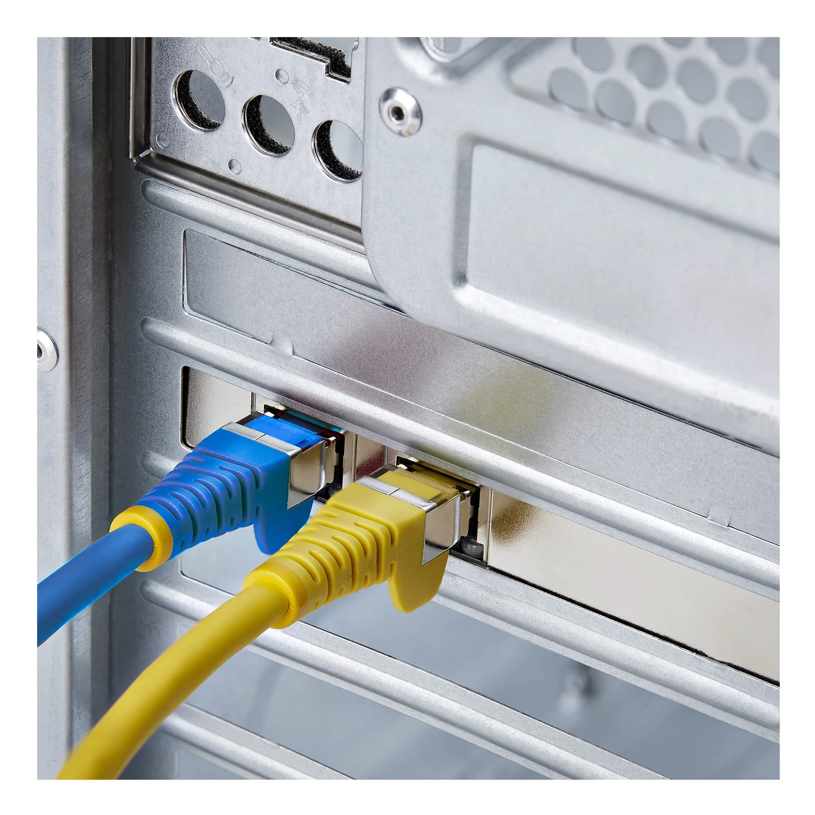 StarTech.com Carte Réseau PCIe Gigabit 5G à 2 Ports, Carte LAN PCI Express 5G/2,5G/1G/100M/10M, Realtek RTL8126, Windows et Linux, Conforme TAA