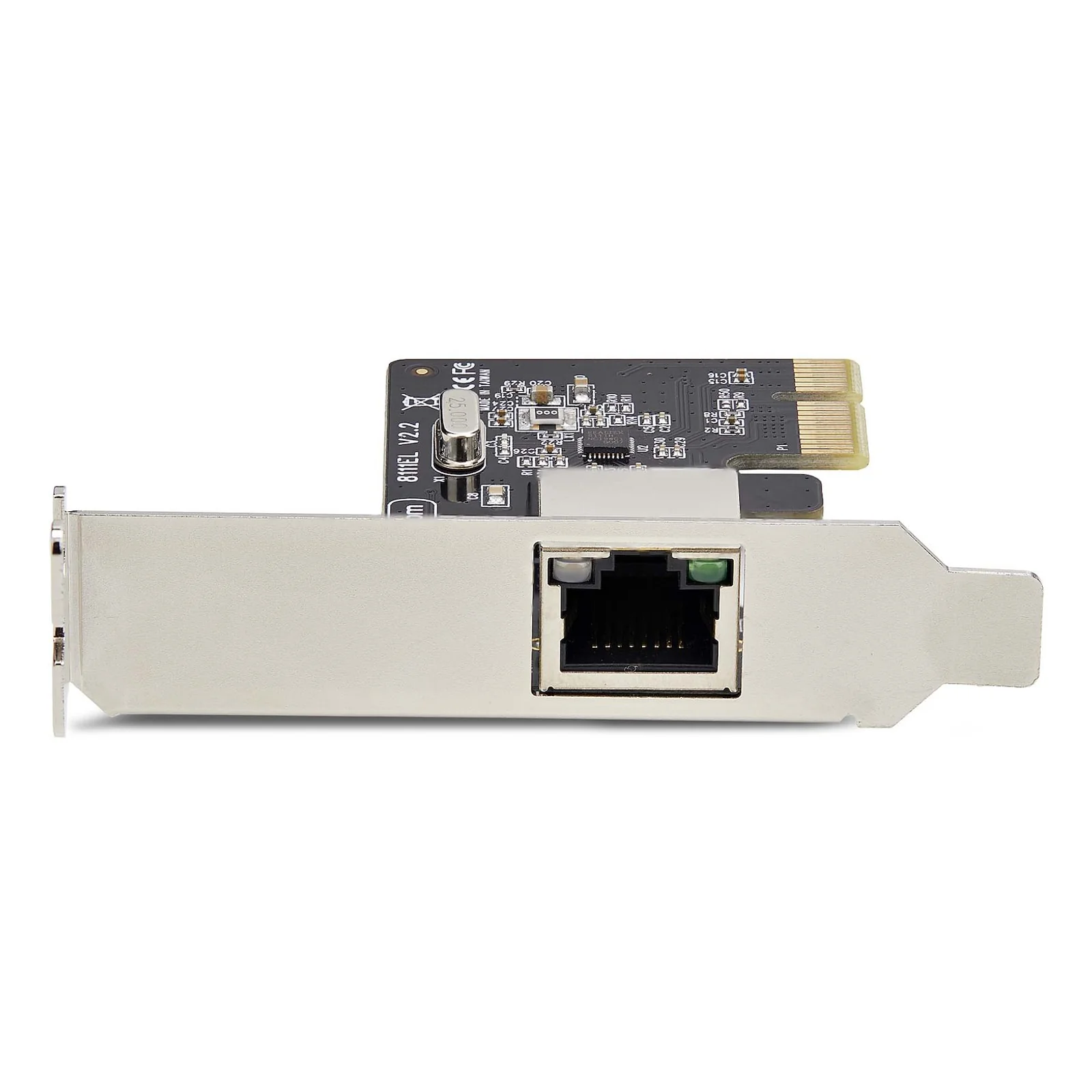 StarTech.com Carte Réseau PCIe Gigabit à 1 Port, Carte Réseau Profil Bas, Carte LAN PCI Express 10/100/1000Mbps, Realtek RTL8111H, Windows et Linux, Conforme TAA