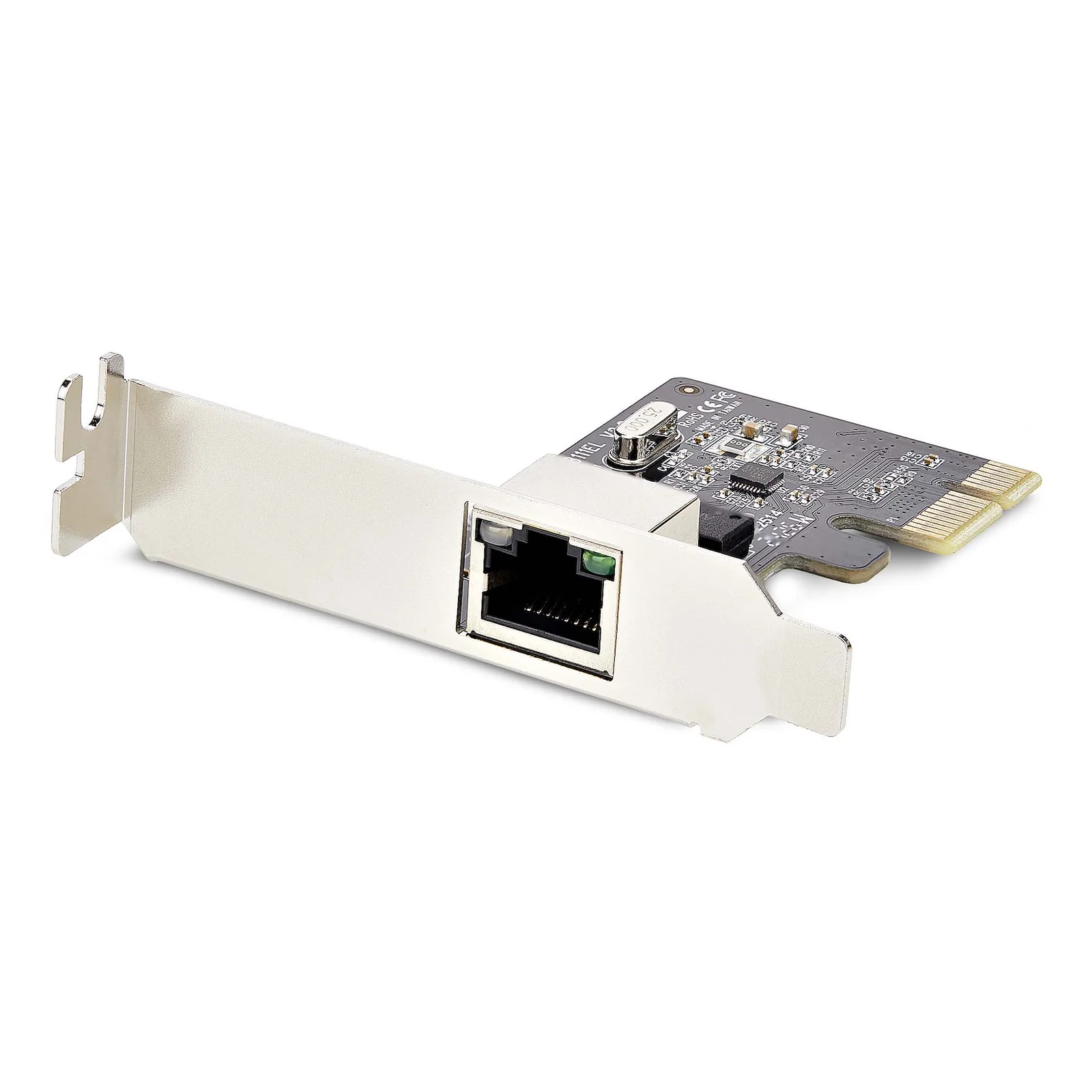 Carte Réseau PCIe Gigabit à 1 Port, Carte Réseau Profil Bas, Carte LAN PCI Express 10/100/1000Mbps, Realtek RTL8111H, Windows et Linux, Conforme TAA