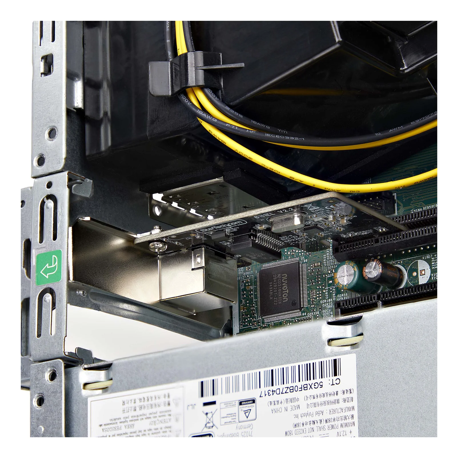 StarTech.com Carte Réseau PCIe Gigabit à 1 Port, Carte Réseau Profil Bas, Carte LAN PCI Express 10/100/1000Mbps, Realtek RTL8111H, Windows et Linux, Conforme TAA