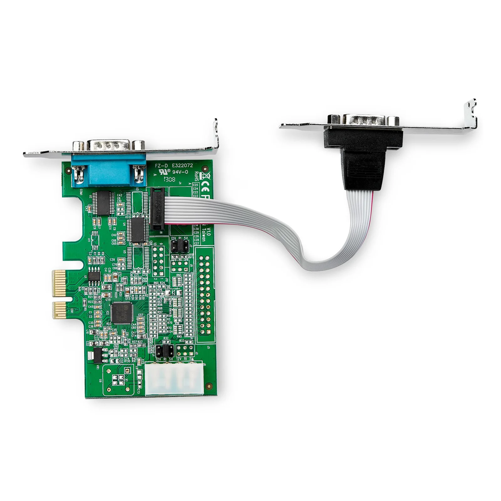 StarTech.com Carte série PCI Express à 2 ports RS232 avec UART 16950