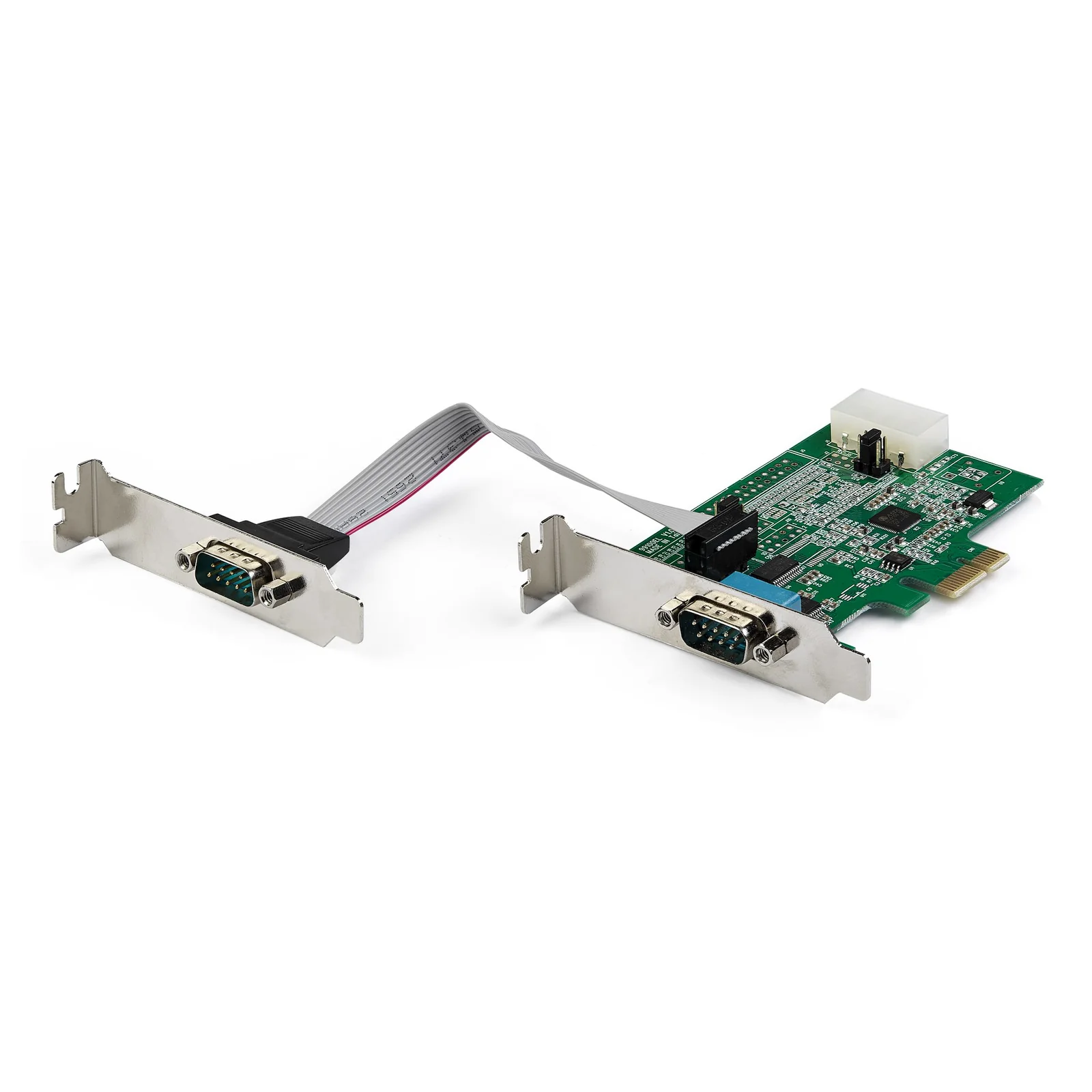 Carte série PCI Express à 2 ports RS232 avec UART 16950