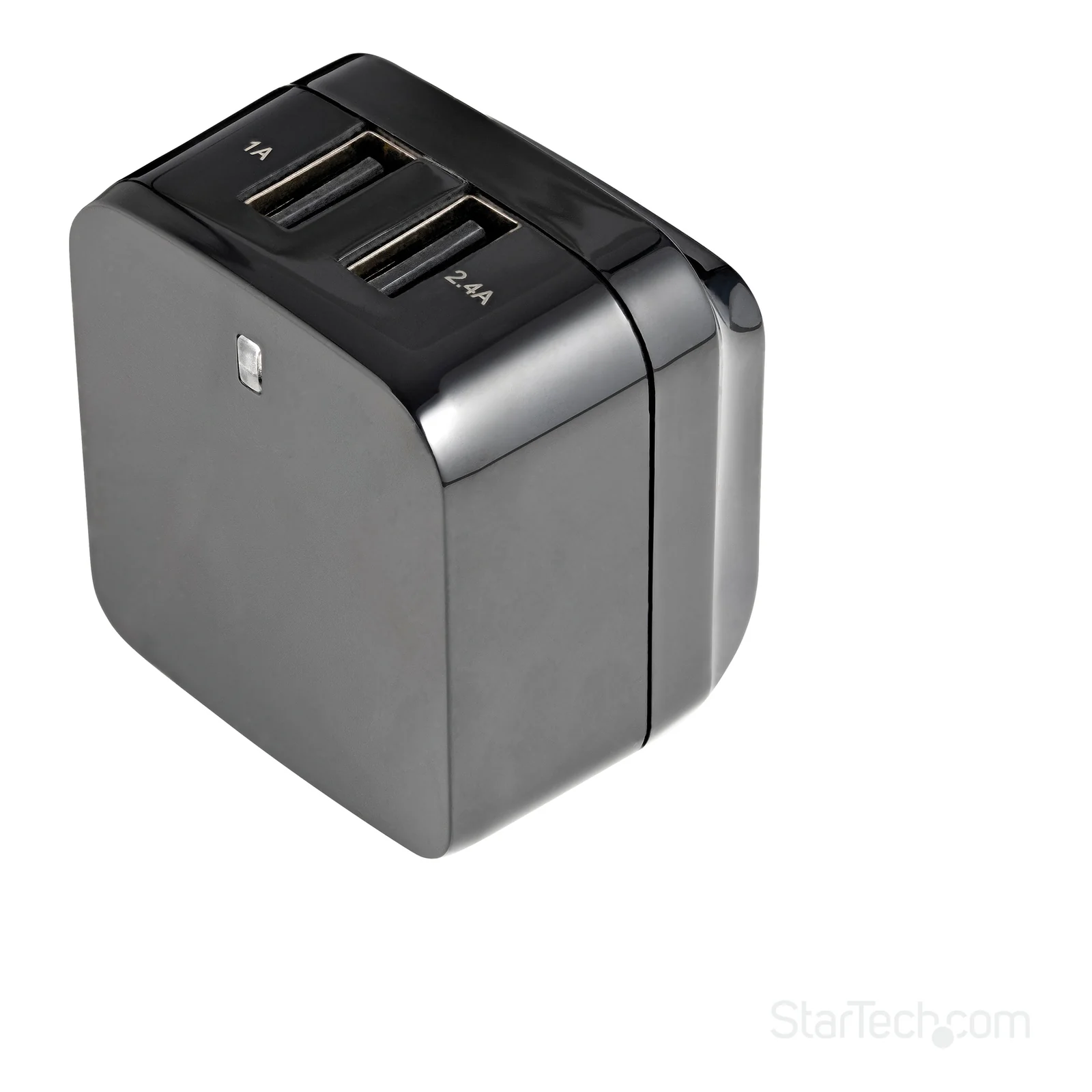 StarTech.com Chargeur mural USB à 2 ports - Haute puissance (17 W / 3,4 A) - Chargeur de voyage international