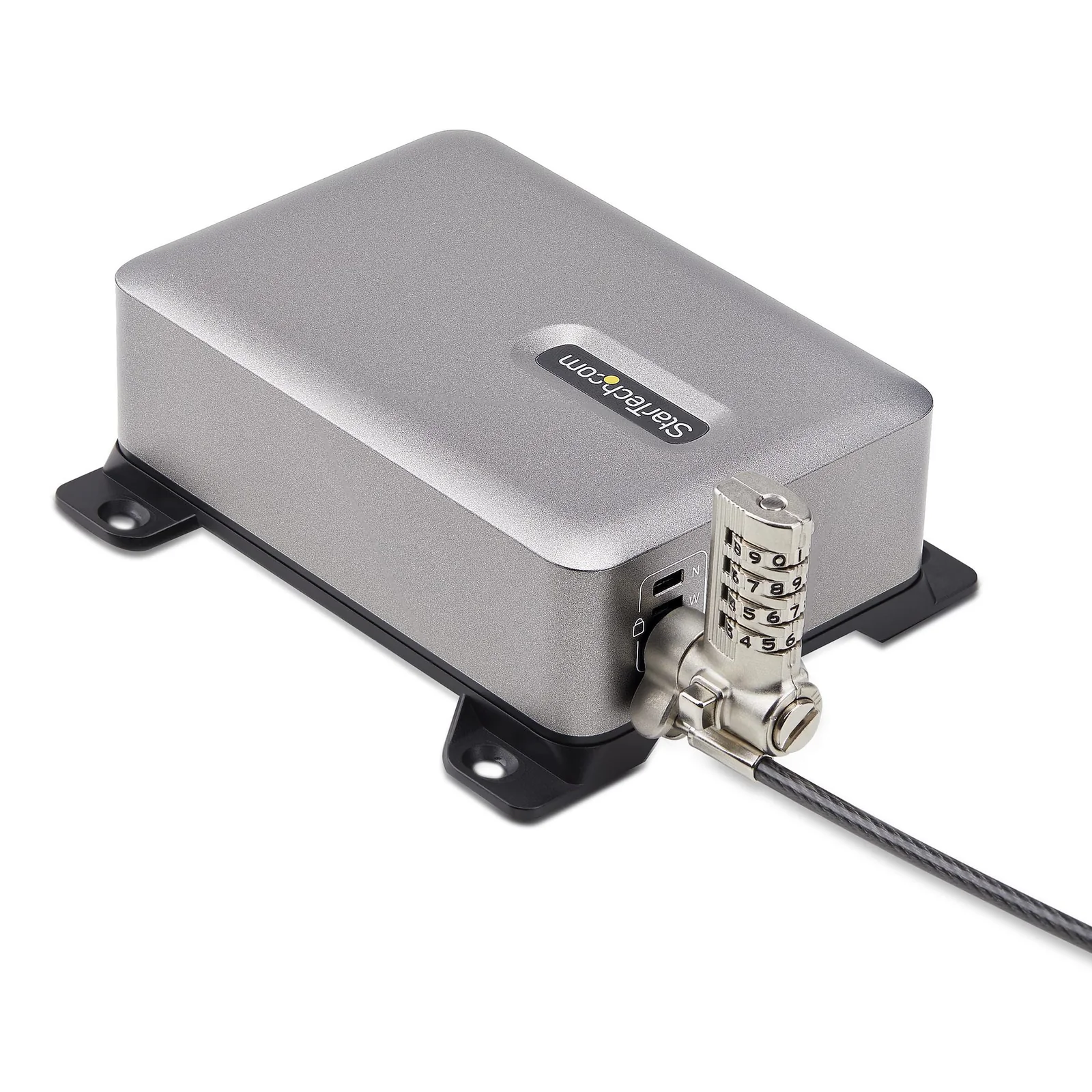 StarTech.com Chargeur USB-C Multi-Appareils à 4 Ports, 240 W au Total, Port Unique 140 W EPR, PD 3.1, Ports de Verrouillage à Vis, Salles de Réunion, Support Inclus pour le Montage en Surface