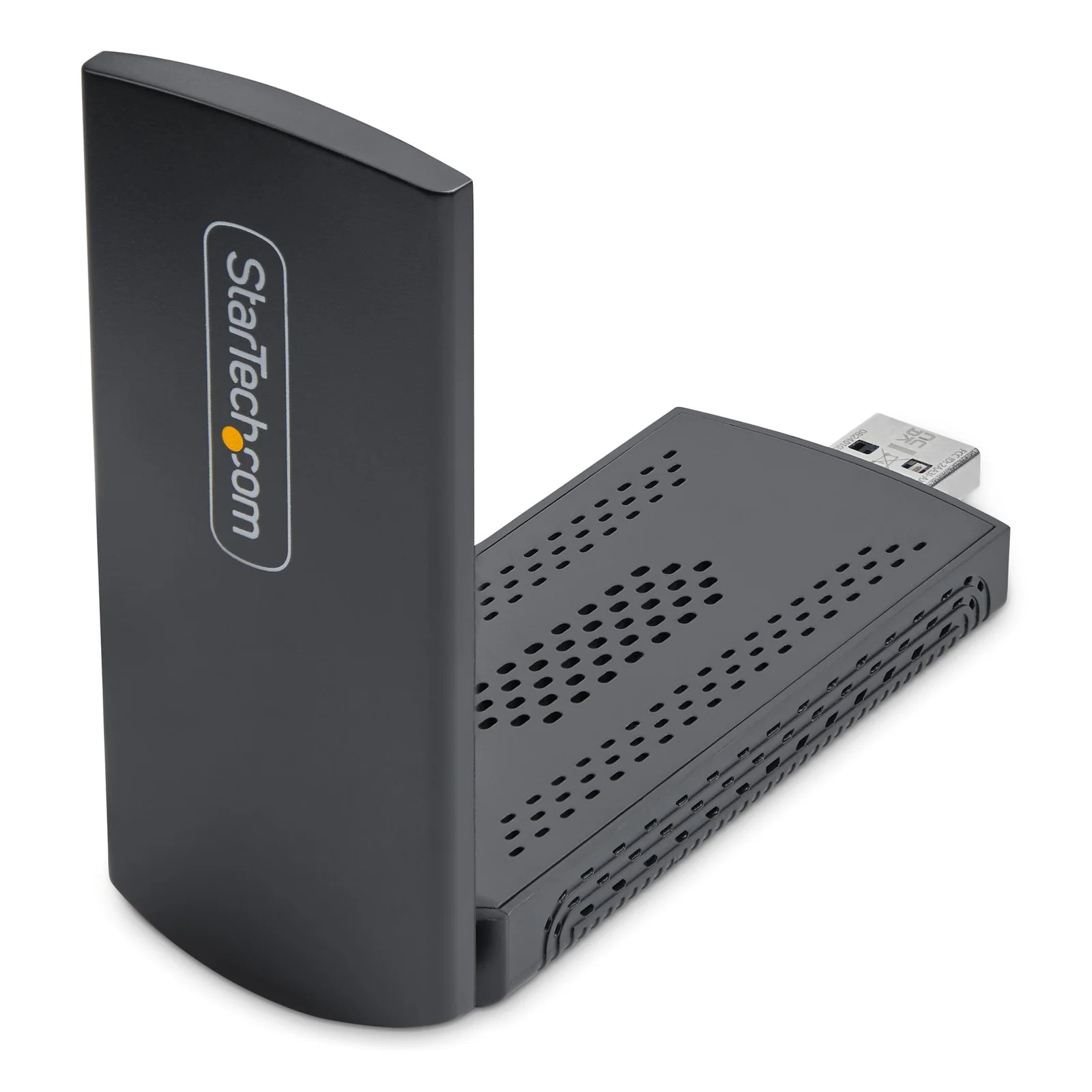 StarTech.com Clé USB WiFi 6E pour Ordinateur de Bureau/Portable, Carte Réseau Sans Fil avec Antenne Pliable, Dongle WiFi 6E pour PC, Adaptateur Wi-Fi Compatible 802.11 b/g/n/ac/ax, Réseau 2.4/5/6 GHz