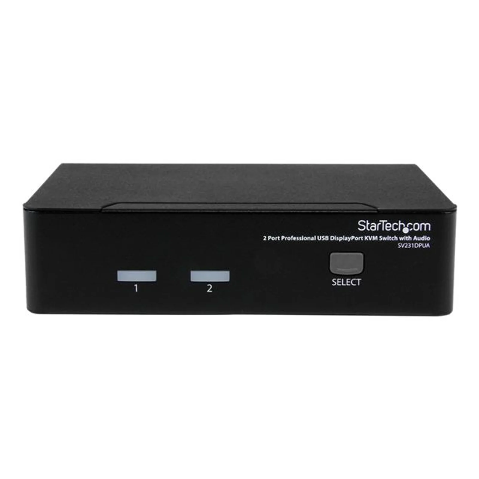 StarTech.com Commutateur KVM 2 Ports DisplayPort, USB et Audio - Switch KVM - 2560x1600