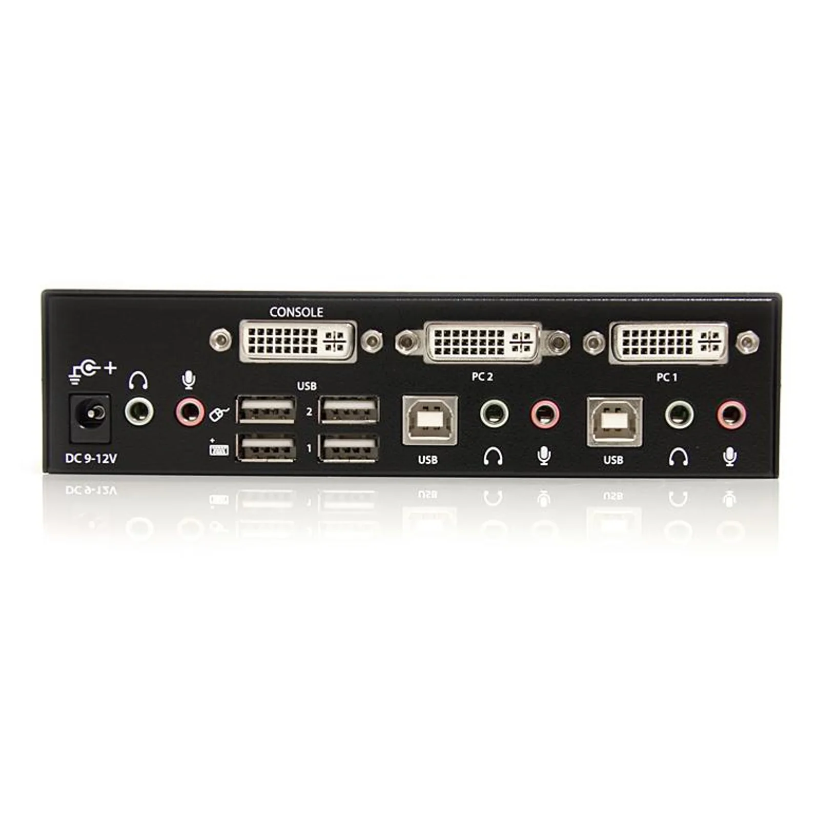 StarTech.com Commutateur KVM 2 Ports DVI, USB et Audio - Switch KVM - 1920x1200