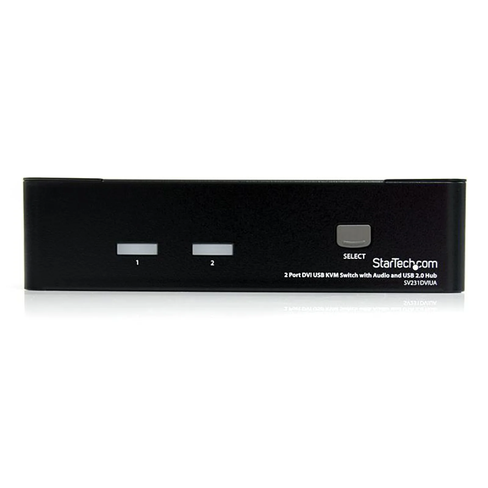 StarTech.com Commutateur KVM 2 Ports DVI, USB et Audio - Switch KVM - 1920x1200