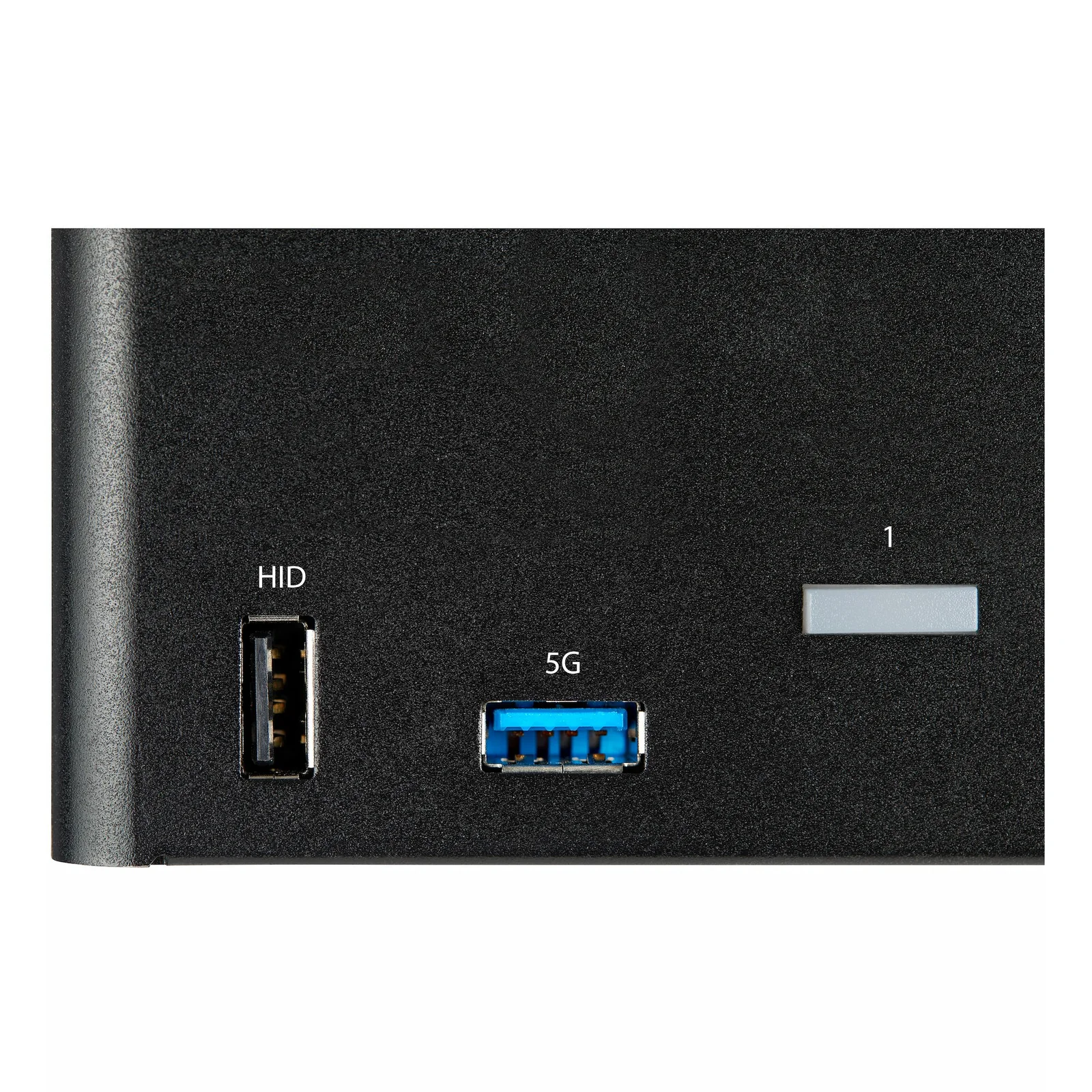StarTech.com Commutateur KVM DisplayPort 2 Ports pour 3 Moniteurs - 4K 60Hz UHD HDR - KVM de Bureau DP 1.2 avec Hub USB 3.0 2 ports (5Gbps) et 4 Ports USB 2.0 HID, Audio - Commutation par Touches - TAA