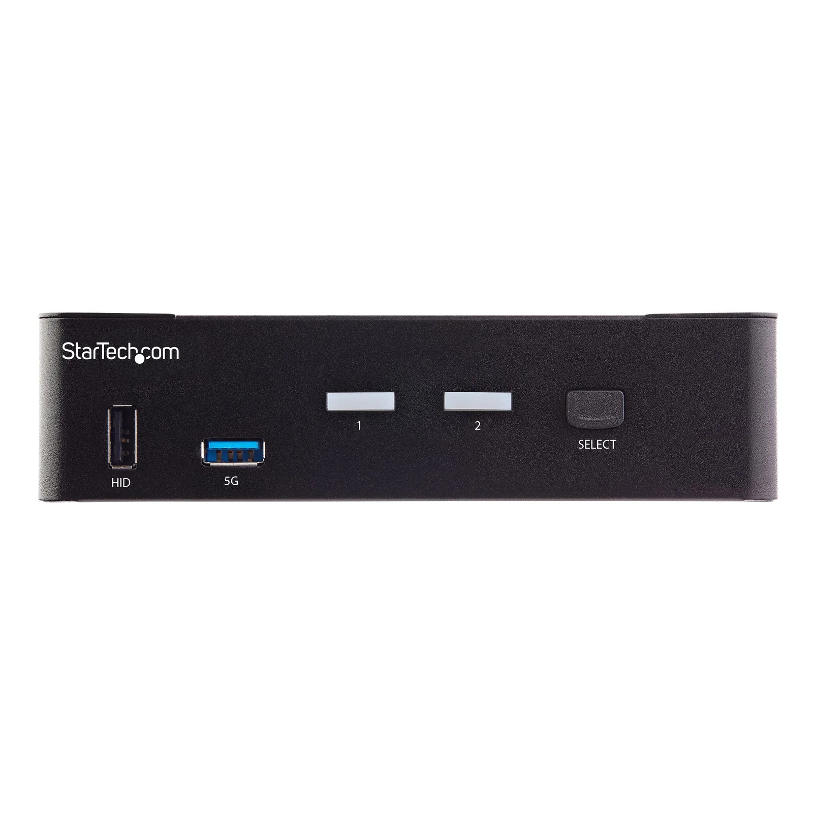 StarTech.com Commutateur KVM HDMI, 2 Ports - Moniteur Unique 4K 60Hz Ultra HDR - Commutateur KVM de Bureau HDMI 2.0 avec Hub USB 3.0 à 2 Ports (5Gbps) et 4x USB 2.0 HID, Audio - Commutation par Touches - TAA