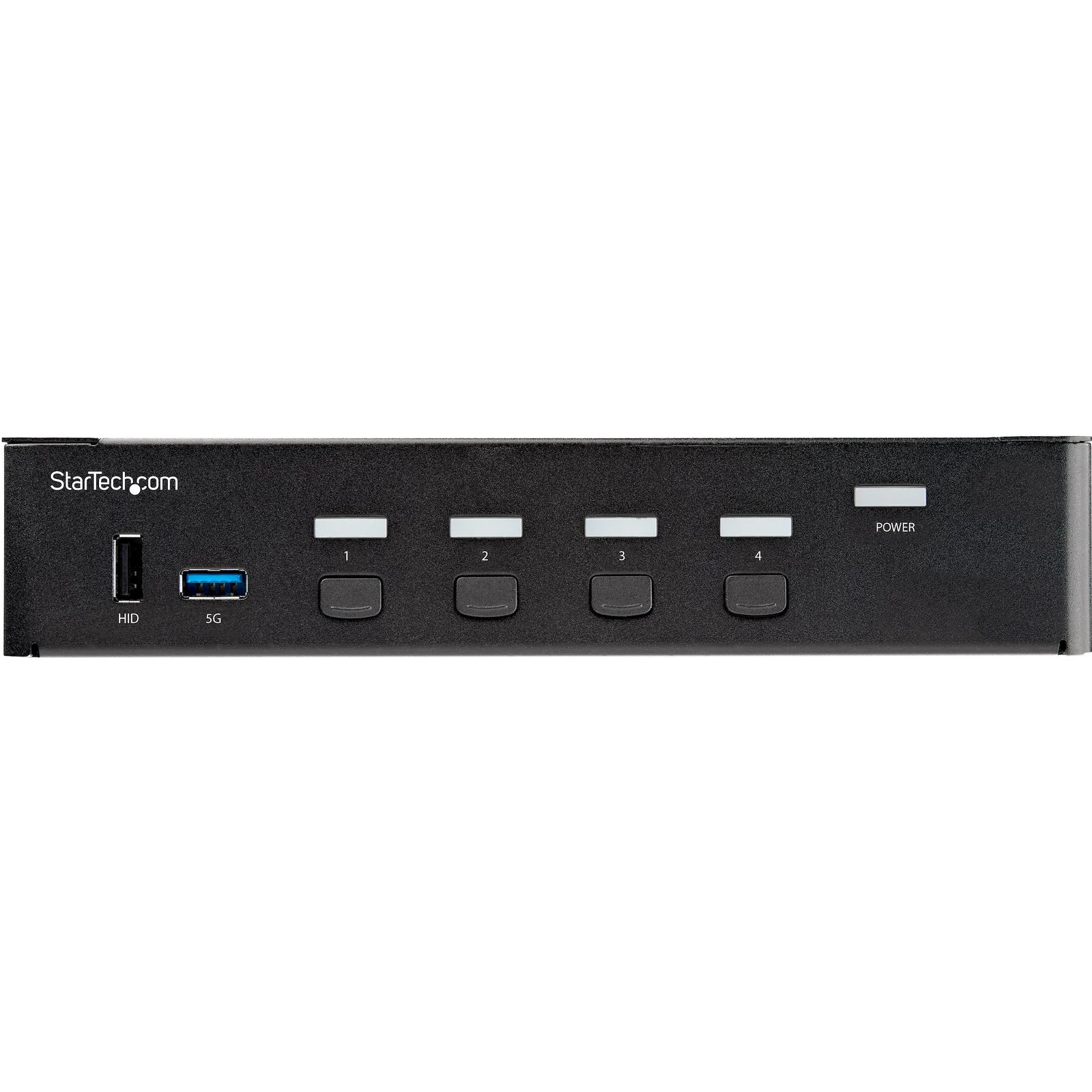 StarTech.com Commutateur KVM HDMI à 4 Ports - Moniteur Unique 4K 60Hz Ultra HDR - Commutateur KVM de Bureau HDMI 2.0 avec Hub USB 3.0 à 2 Ports (5Gbps) et 4x USB 2.0 HID, Audio - TAA