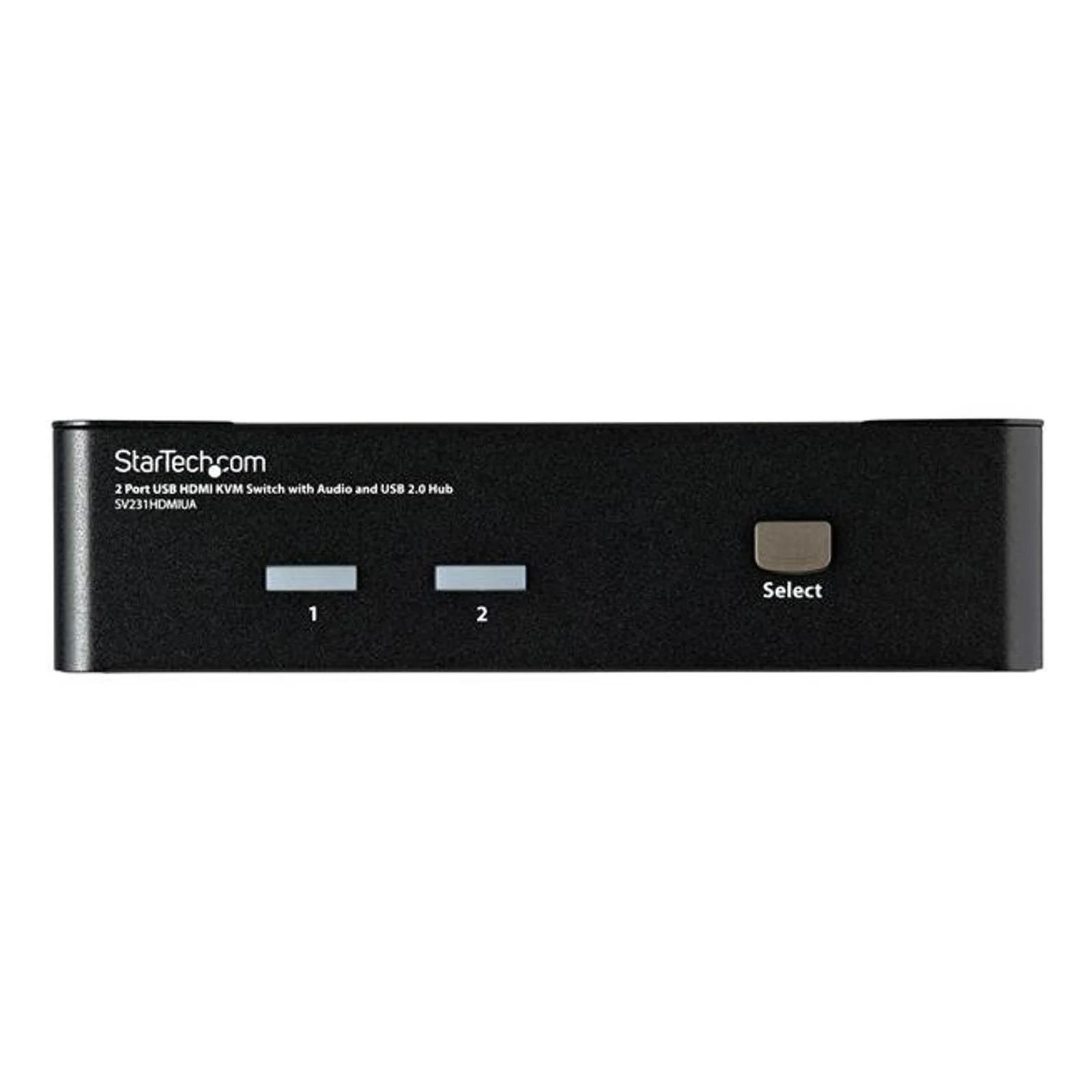 StarTech.com Commutateur KVM HDMI USB 2 ports avec audio et concentrateur USB 2.0