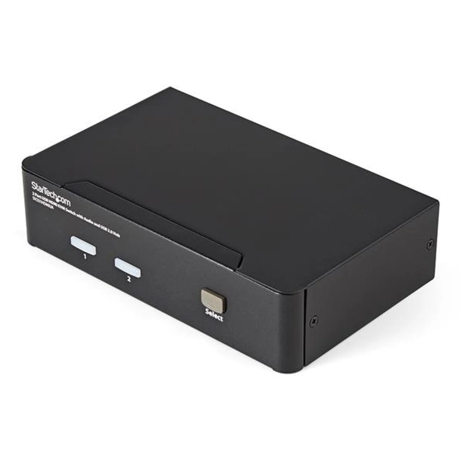 Commutateur KVM HDMI USB 2 ports avec audio et concentrateur USB 2.0