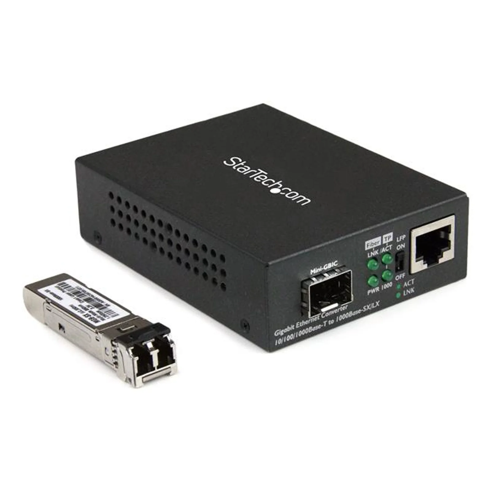 StarTech.com Convertisseur de média Gigabit Ethernet fibre optique compact - 850nm MM LC - 550 m