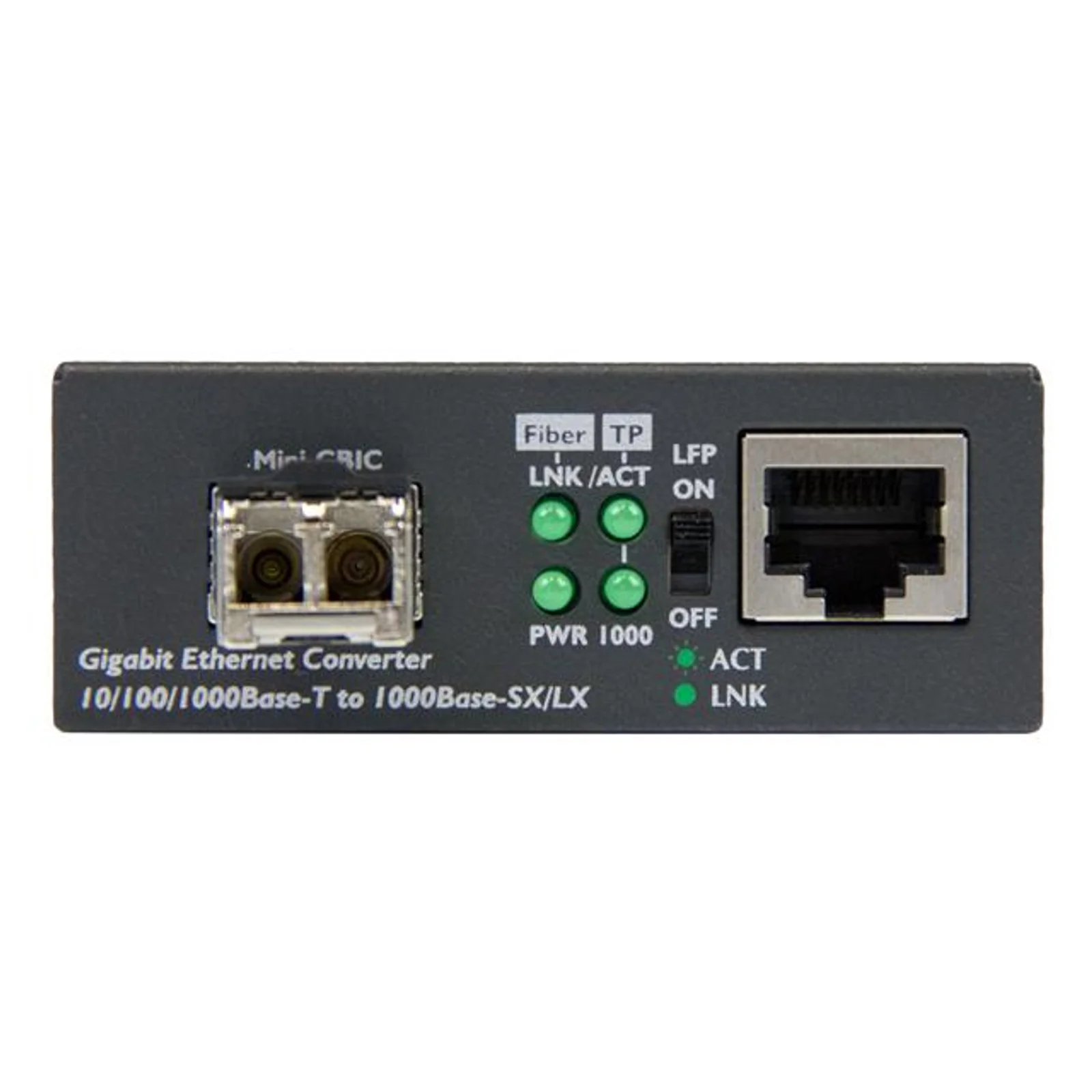 StarTech.com Convertisseur de média Gigabit Ethernet fibre optique compact - 850nm MM LC - 550 m
