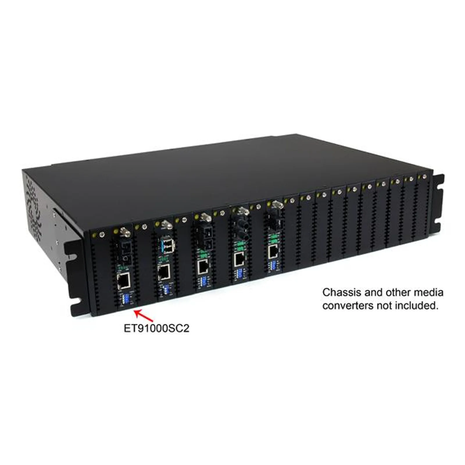 StarTech.com Convertisseur Ethernet Gigabit sur Fibre Optique MultiMode SC - 1000 Mb/s - 550m