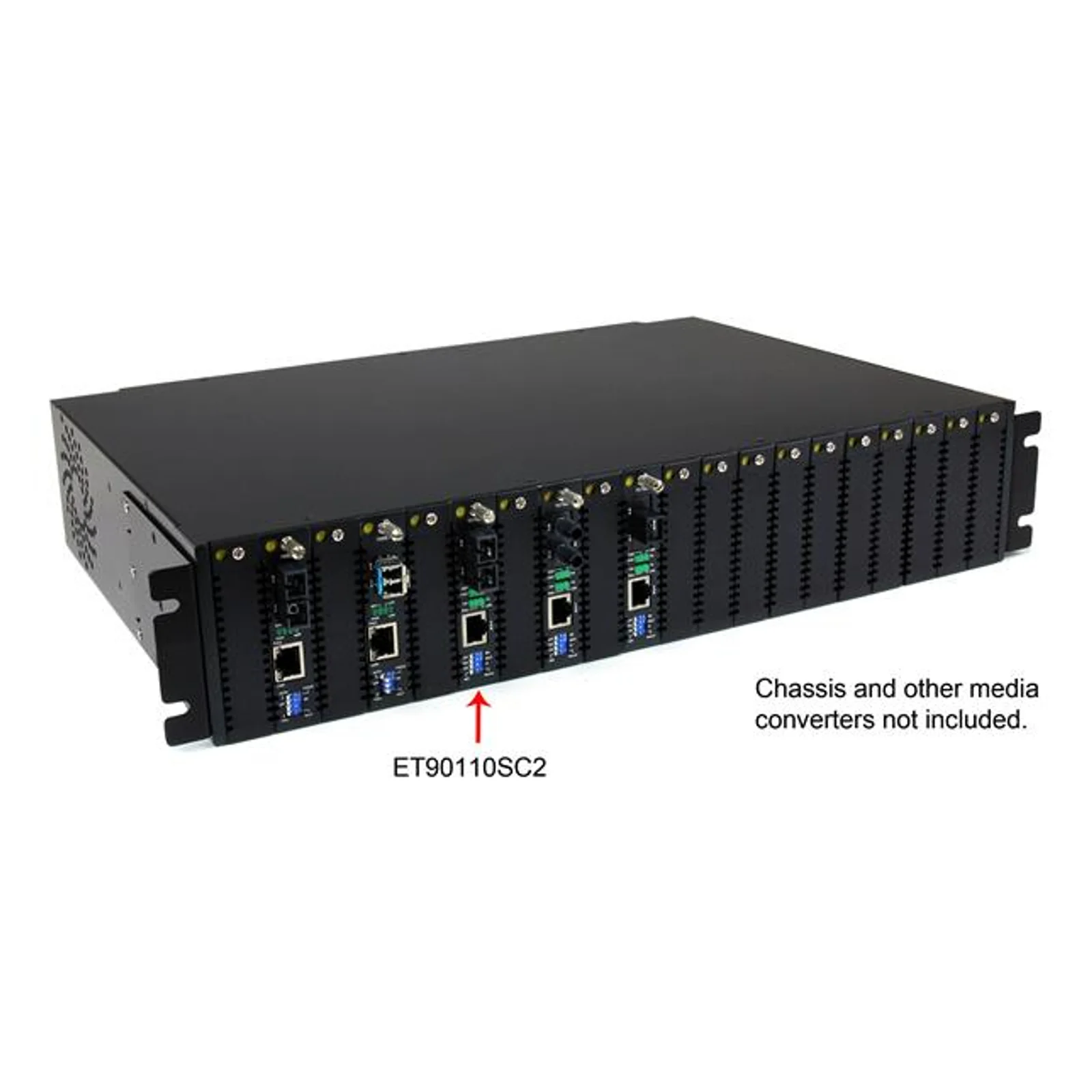 StarTech.com Convertisseur Ethernet sur Fibre Optique MultiMode SC - 10/100Mb/s - 2km