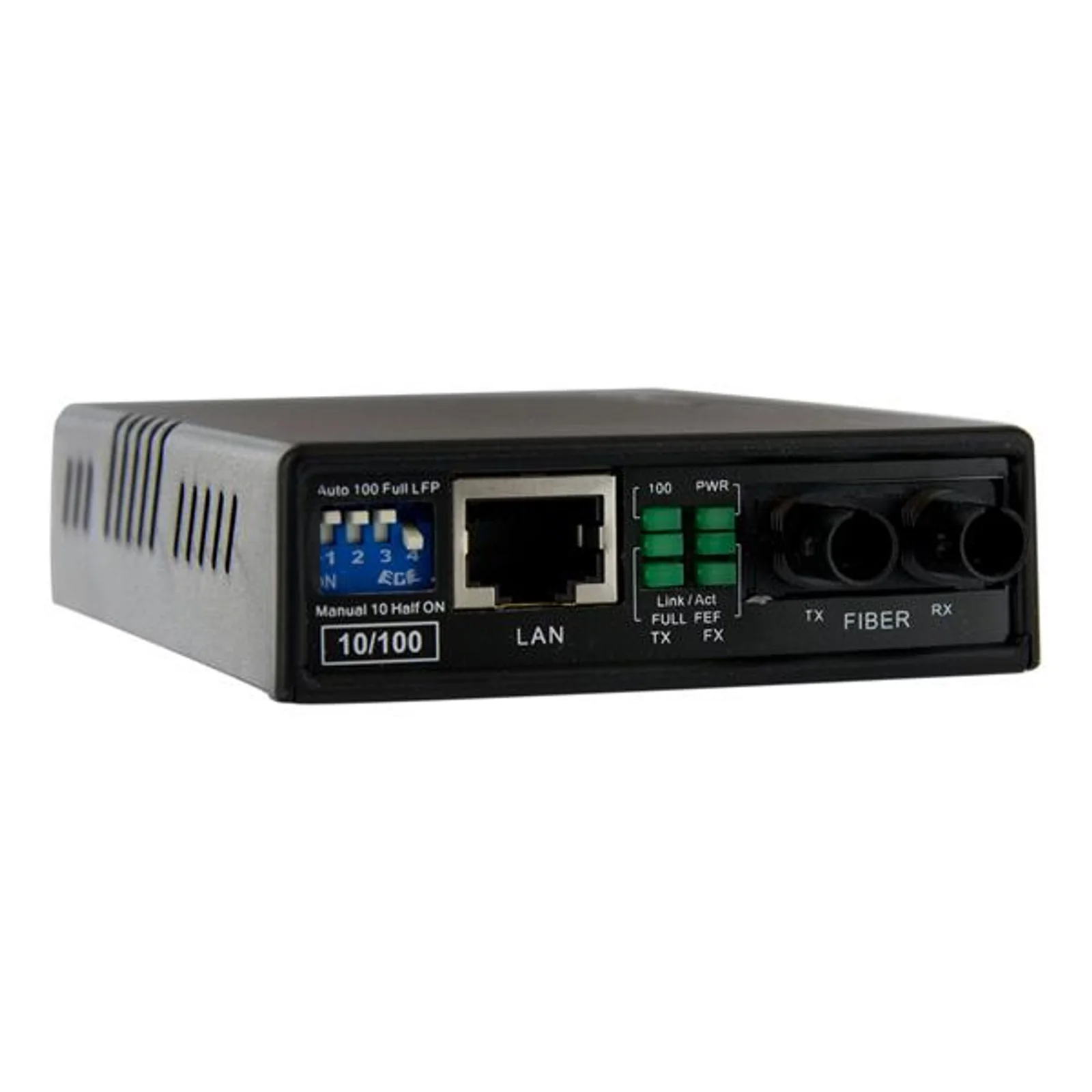 StarTech.com Convertisseur Fast Ethernet cuivre fibre optique multimode ST 10/100 - 2 km