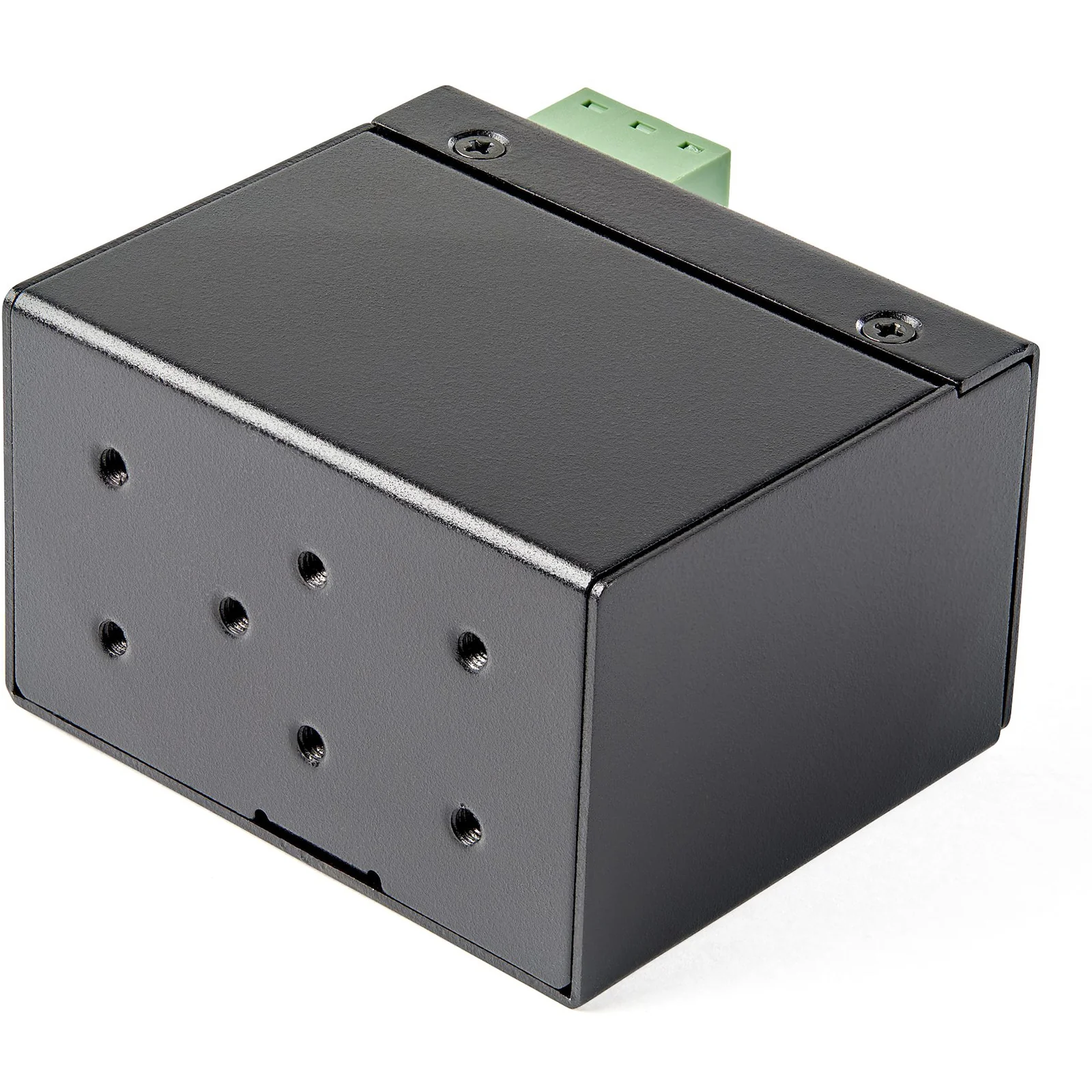 StarTech.com Convertisseur Fibre RJ45 PoE+ Industriel 30W - SFP vers RJ45 - Gigabit Fibre Optique Mono Mode/Multi Mode vers Cuivre - Mini Boîtier IP-30 Durable / -40 à +75°C
