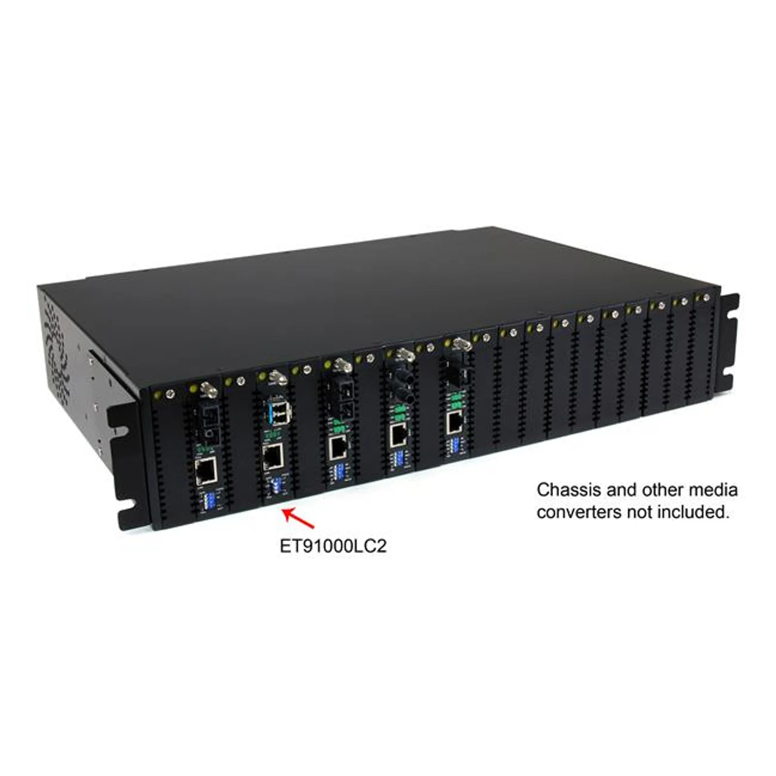 StarTech.com Convertisseur Gigabit Ethernet fibre optique multimode LC 1000 Mb/s - 550 m