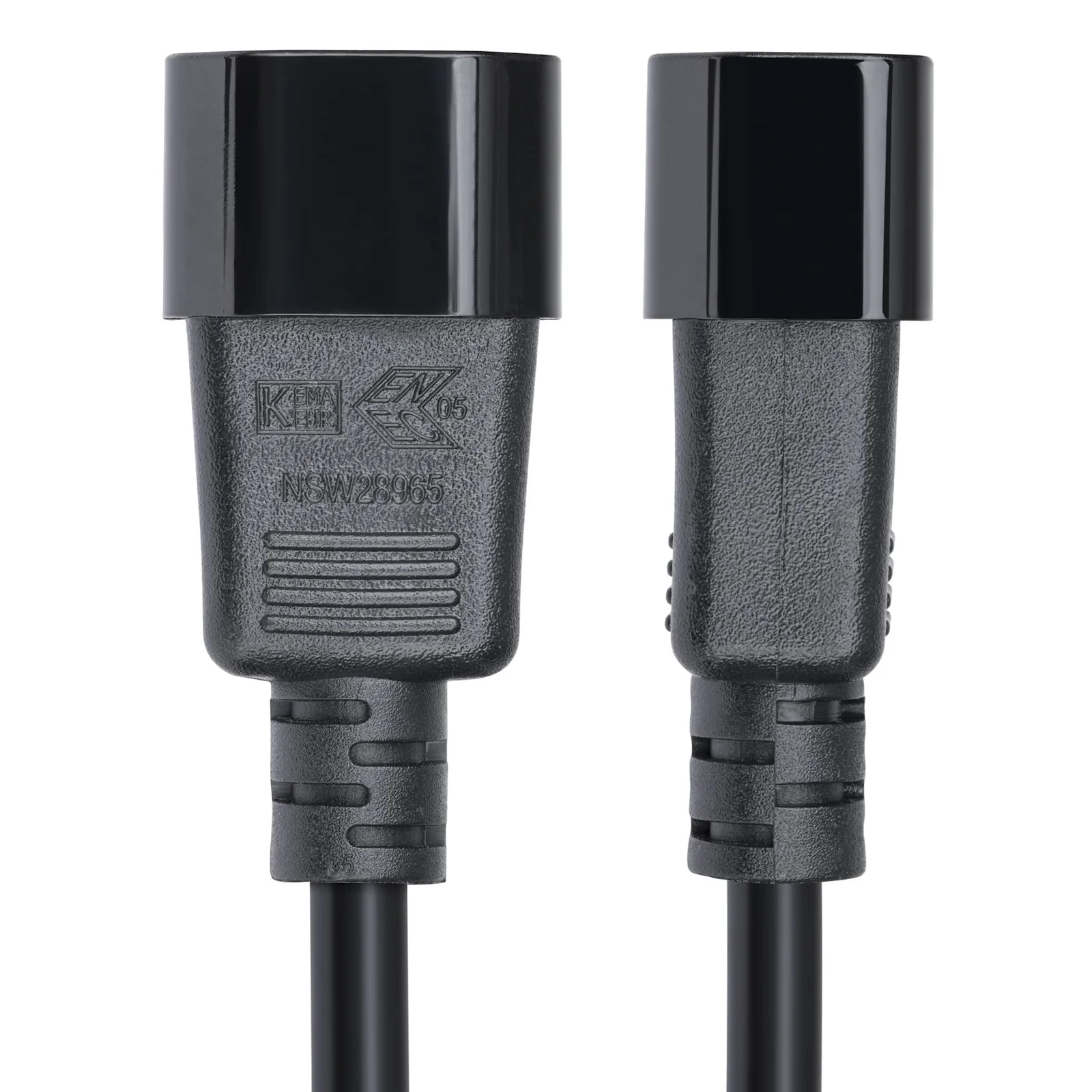 StarTech.com Cordon de Rallonge Électrique de 4,5m, Cordon d'Alimentation PDU C14 à C13, 15A 250V, 14AWG, Câble d'Alimentation AC pour PDU/Alimentation, Certifié KEMA-KEUR
