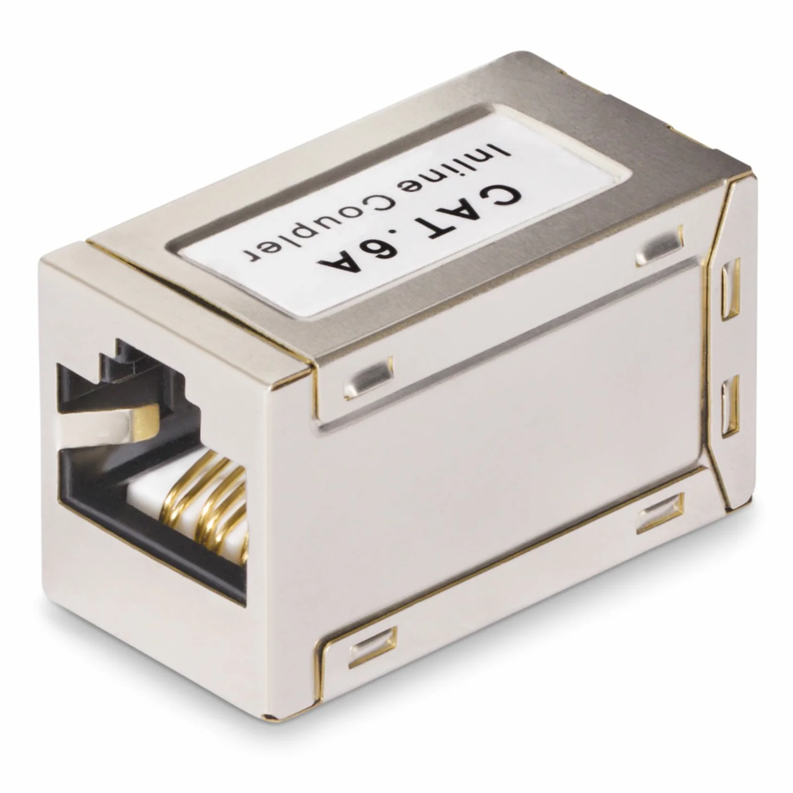 StarTech.com Coupleur RJ45 Blindé, Coupleur en Ligne Cat6a, Coupleur RJ45 Femelle vers Femelle (F/F) Brochage T568B, Extension de Câble Ethernet Blindé