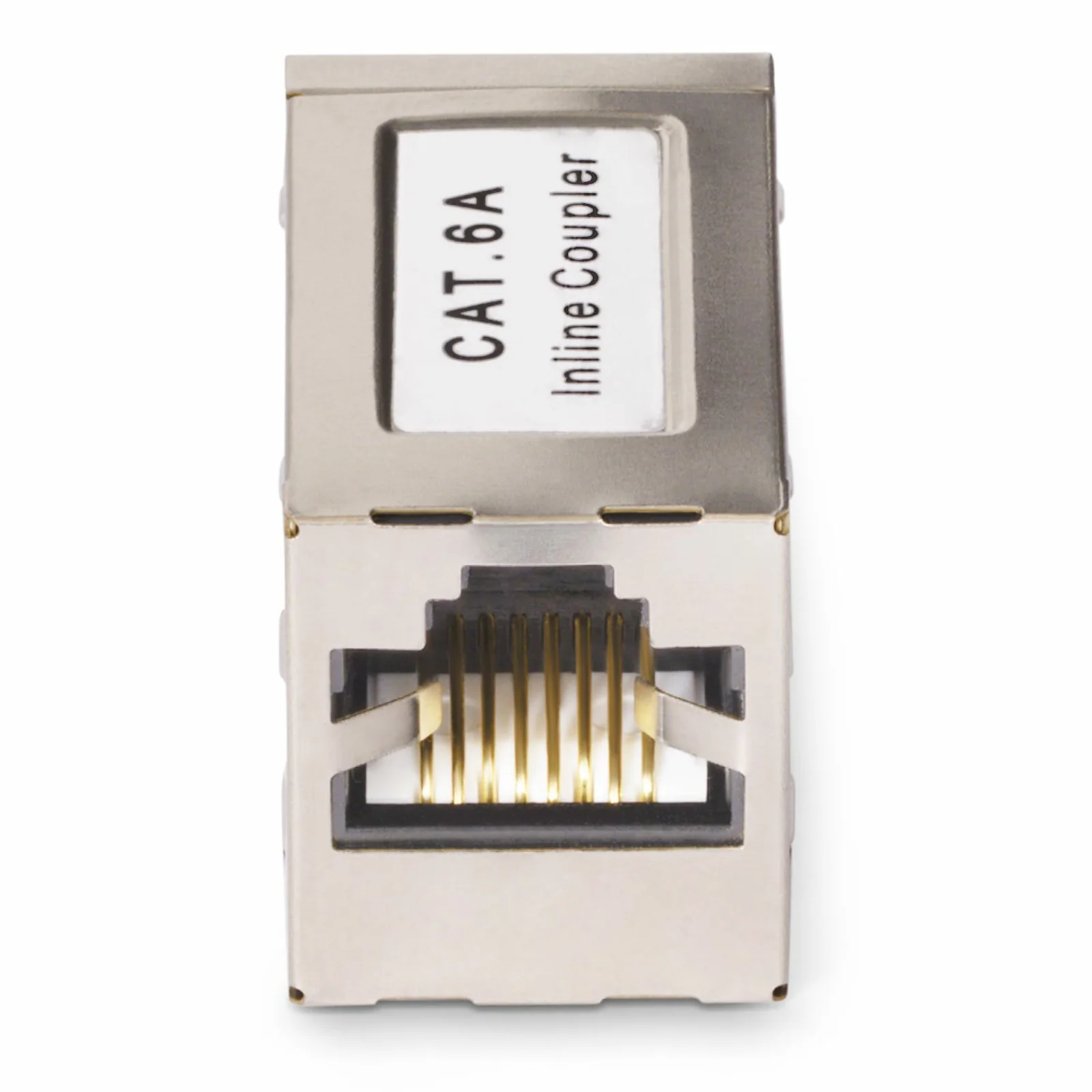 StarTech.com Coupleur RJ45 Blindé, Coupleur en Ligne Cat6a, Coupleur RJ45 Femelle vers Femelle (F/F) Brochage T568B, Extension de Câble Ethernet Blindé