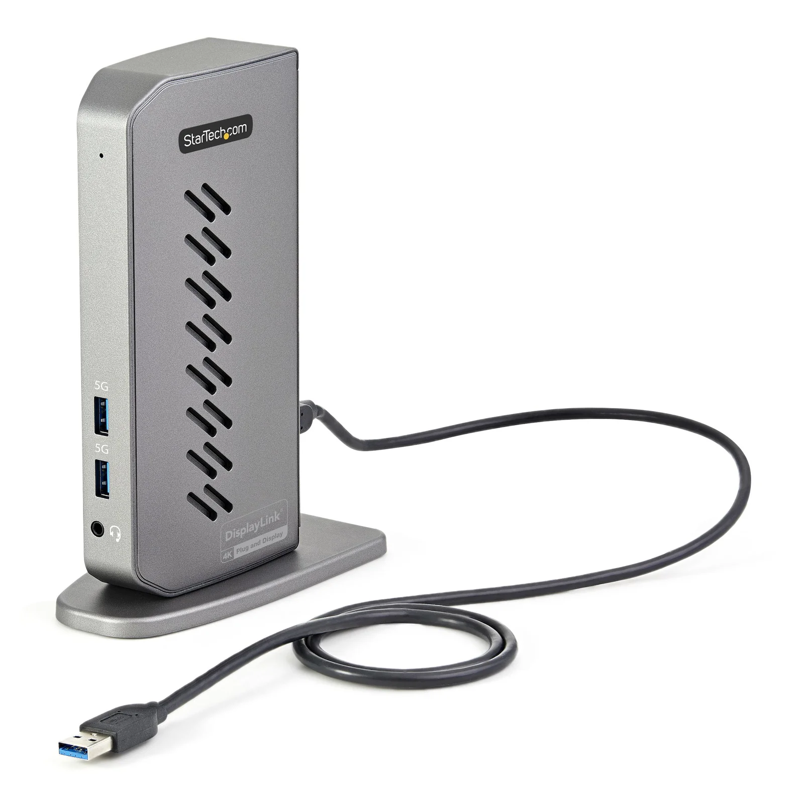 StarTech.com Dock USB-C USB-A - Station d'Accueil USB 3.0 Hybride Universelle pour PC Portable USB-C ou USB-A - Double Écran 4K 60Hz HDMI/DisplayPort - 6x USB-A, GbE - USB 3.1 Gen 1 - Windows/Mac