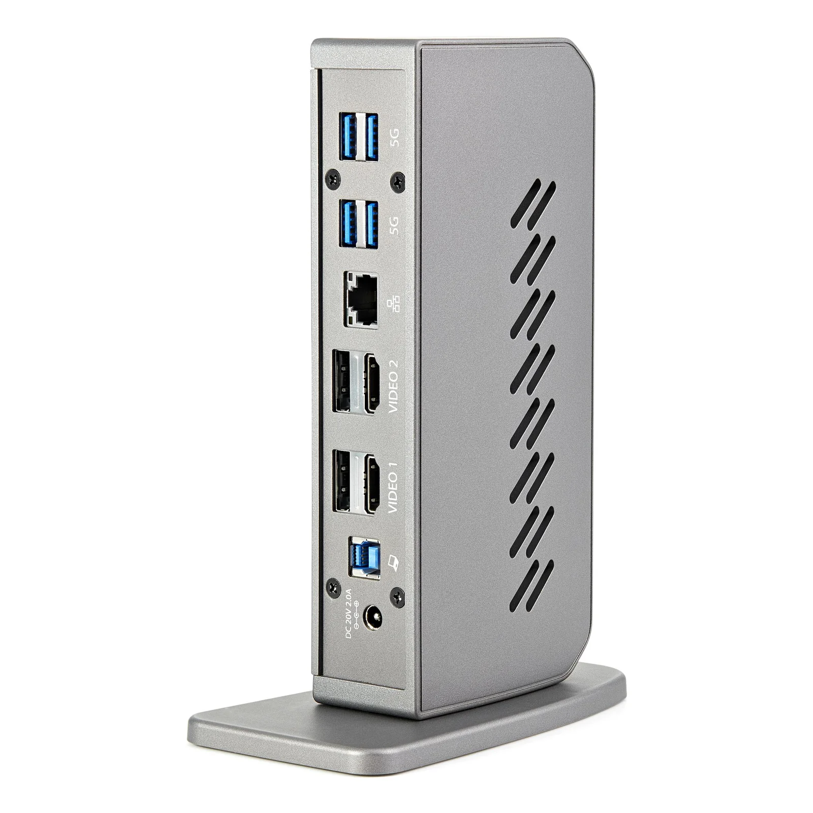 StarTech.com Dock USB-C USB-A - Station d'Accueil USB 3.0 Hybride Universelle pour PC Portable USB-C ou USB-A - Double Écran 4K 60Hz HDMI/DisplayPort - 6x USB-A, GbE - USB 3.1 Gen 1 - Windows/Mac