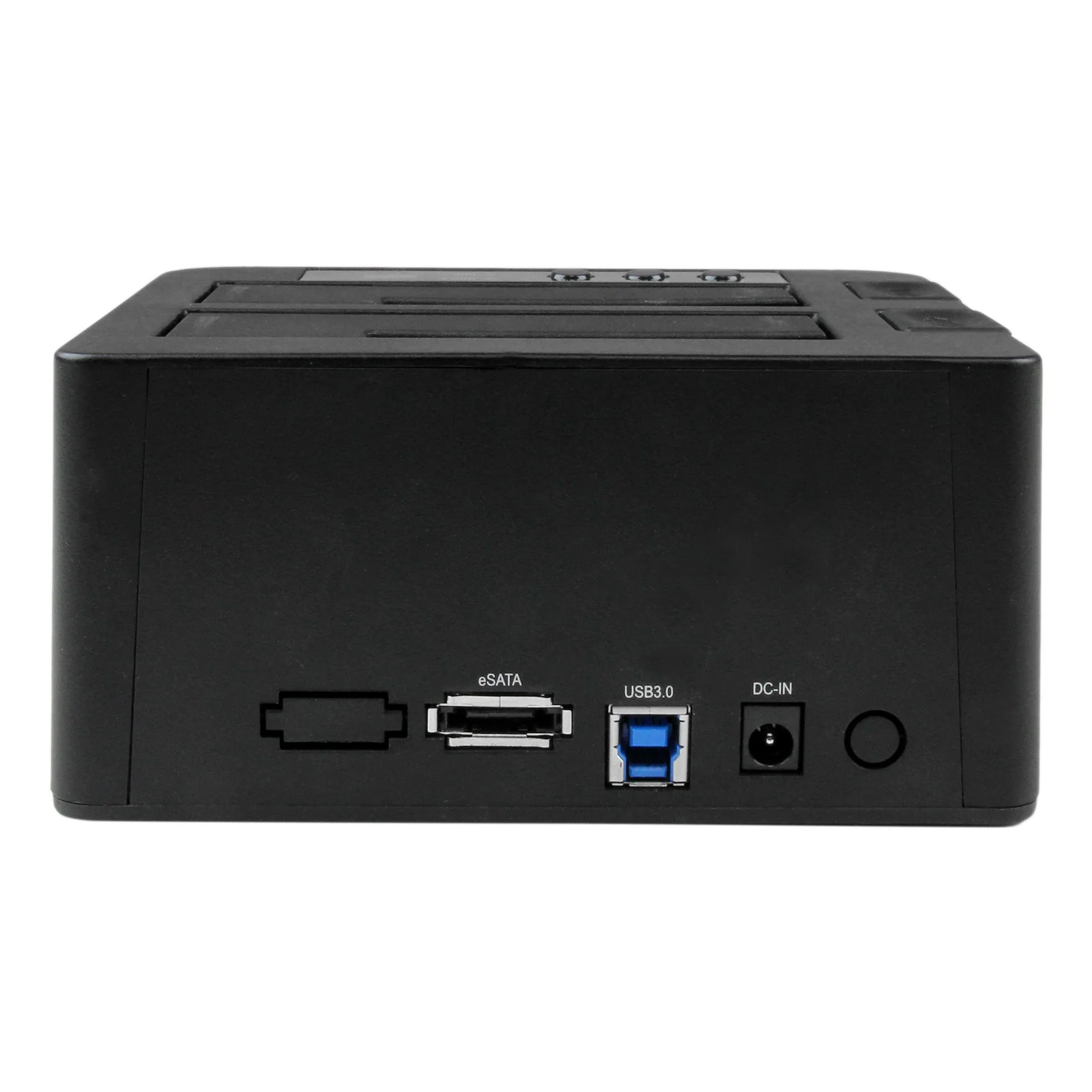 StarTech.com Duplicateur de Disque Dur à 2 Baies, Cloneur/Copieur Autonome USB 3.0 (5 Gbps) / eSATA vers 2,5/3,5" SATA III HDD/SSD, Station d'accueil pour Disque Dur, Cloneur de Disque Dur