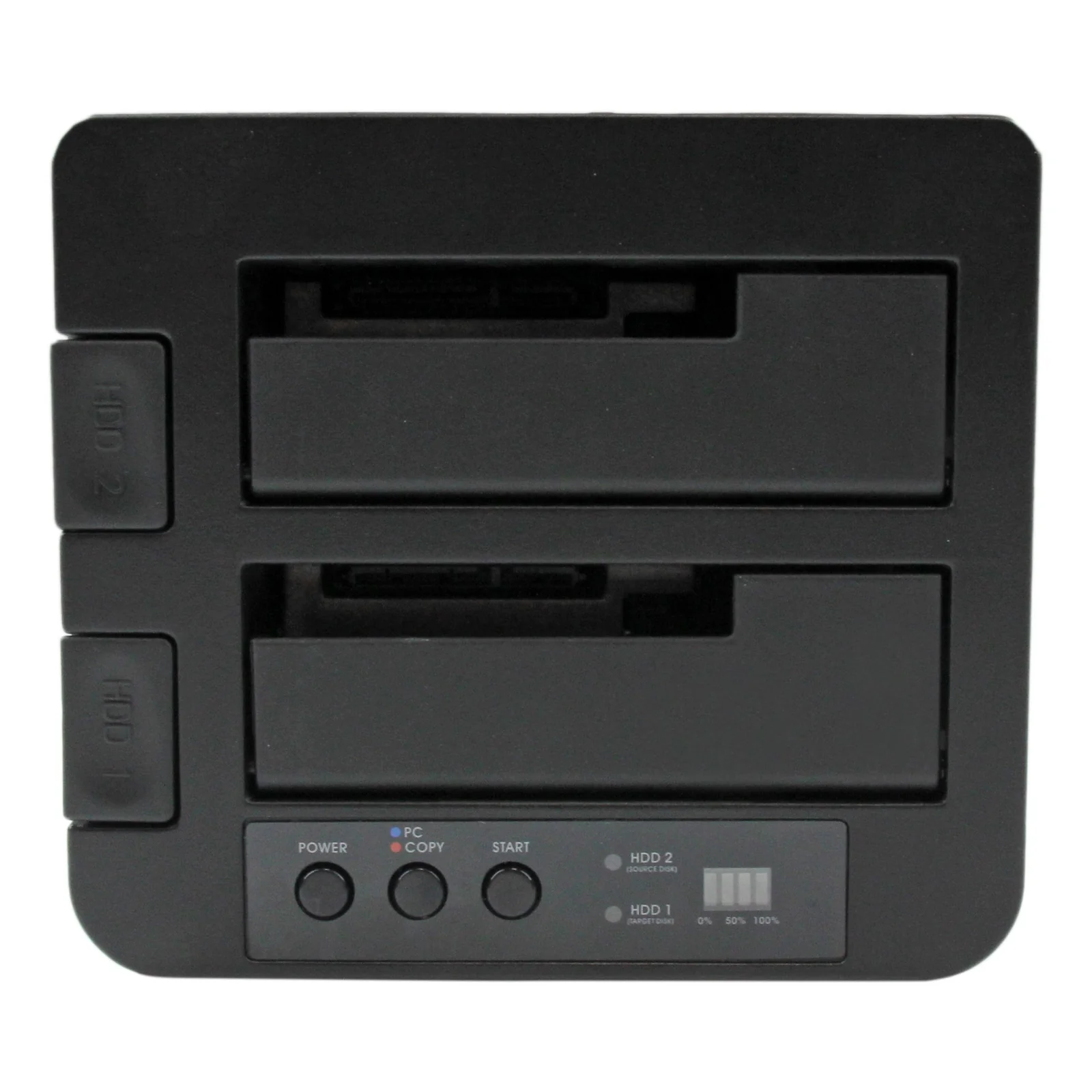 StarTech.com Duplicateur de Disque Dur à 2 Baies, Cloneur/Copieur Autonome USB 3.0 (5 Gbps) / eSATA vers 2,5/3,5" SATA III HDD/SSD, Station d'accueil pour Disque Dur, Cloneur de Disque Dur