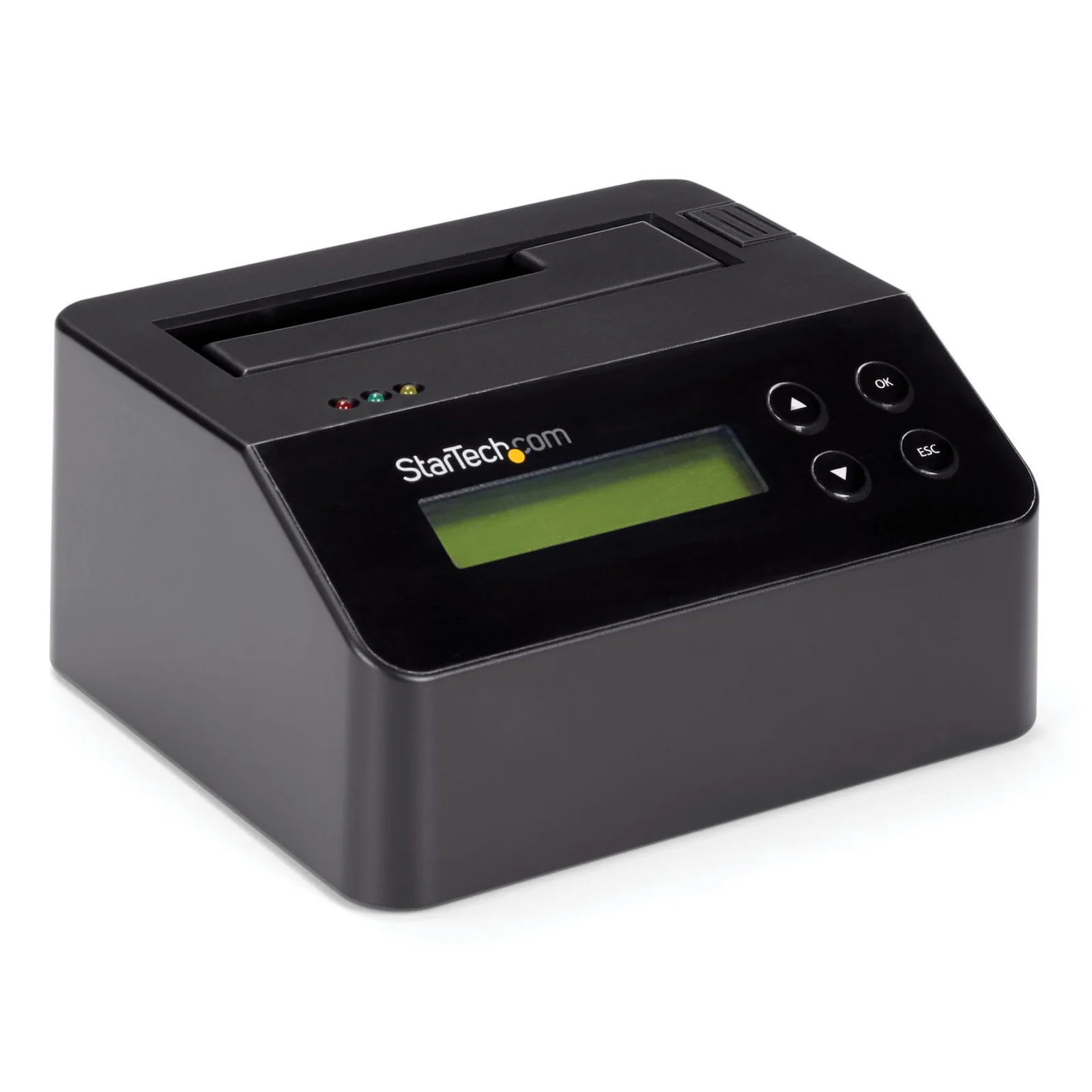 Effaceur de Disque Dur à Baie Unique, Nettoyeur d'HDD/SSD Autonome, 4Kn, USB 3.0 à SATA III (6 Gbps), 9 Modes d'Effacement, Dock Nettoyeur de Disque Dur Secure Erase, Port d'Imprimante DB-9, TAA