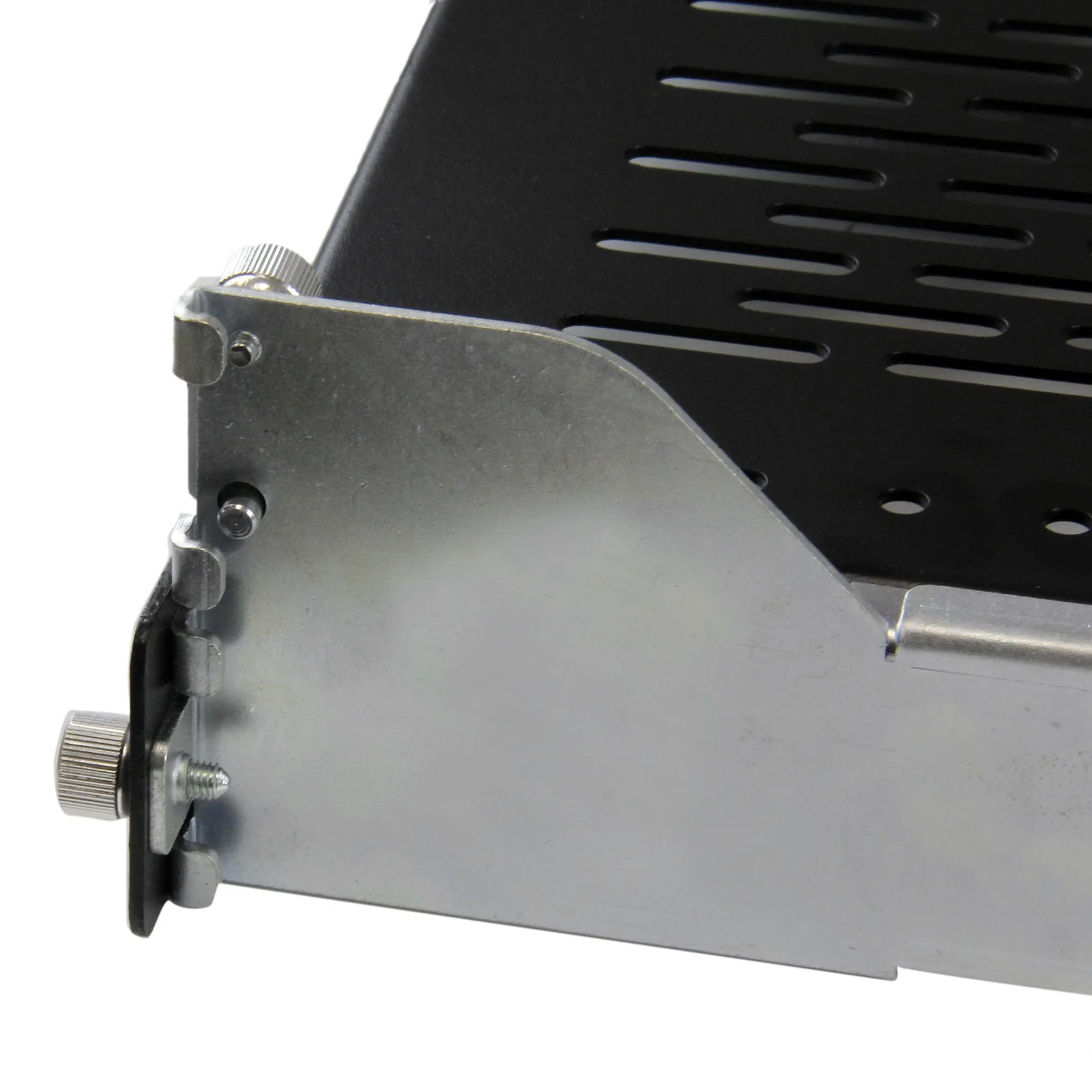 StarTech.com Étagère Coulissante 2U pour Serveur avec Bras de Gestion des Câbles - Profondeur de Montage Réglable de 27,6 à 31,6 pouces - 50kg - Étagère 19" pour Rack d'Équipement - Profondeur 24 Pouces