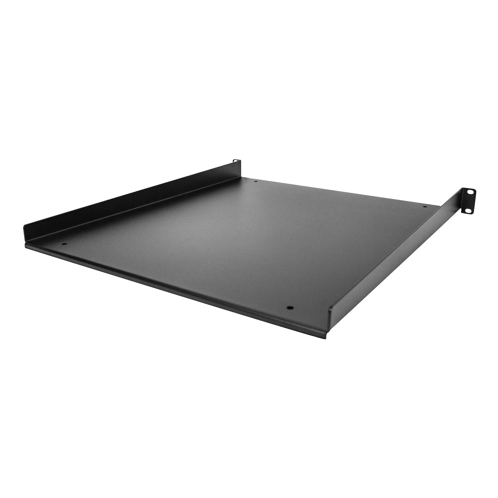 StarTech.com Étagère Rack 19 pouces 1U - Plateau Rackable Universel - Étagère Baie de Brassage - Étagère Cantilever Rack 19" - Capacité 25kg - Rangement Rack Informatique - Profondeur 50cm (20")