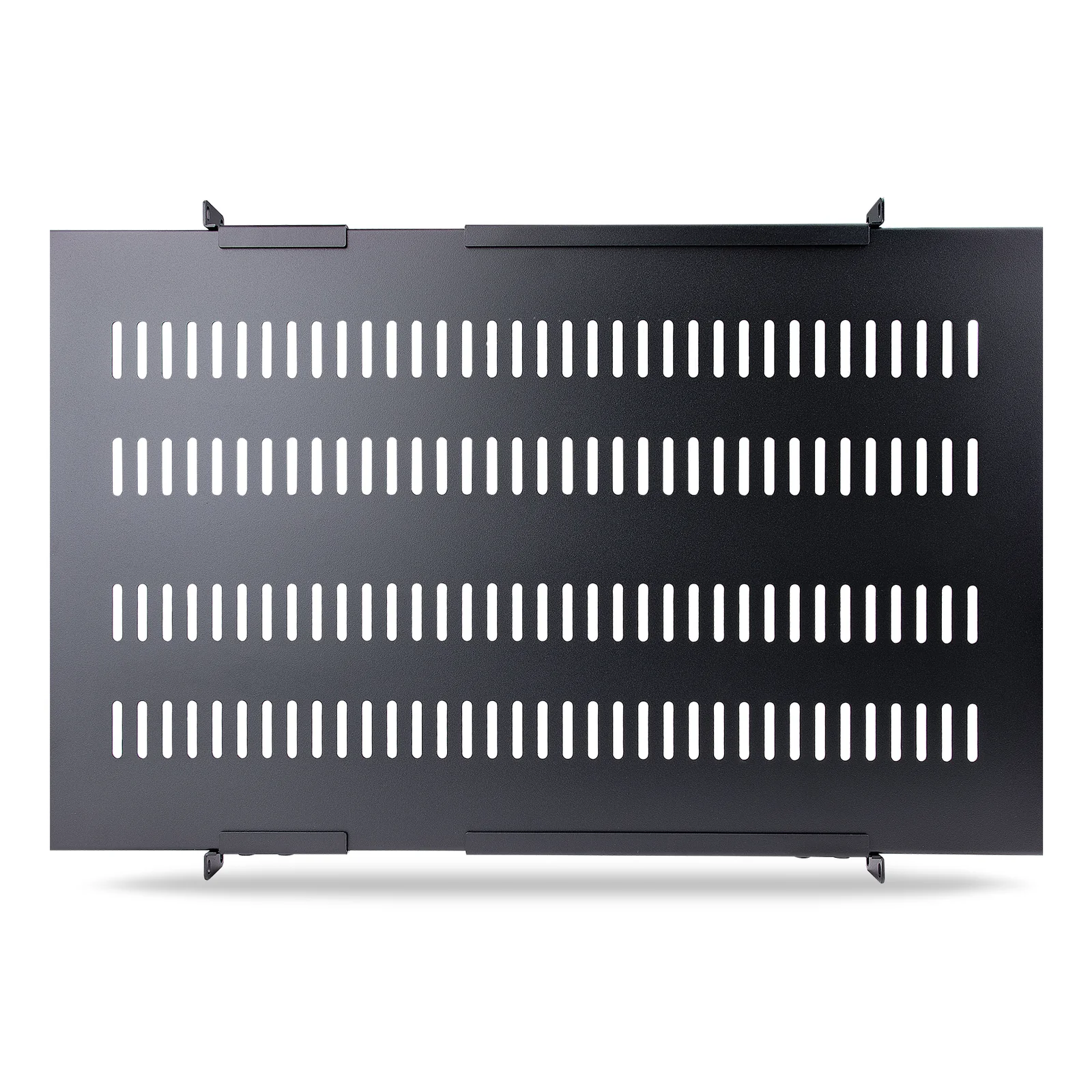 StarTech.com Étagère Réglable et Ventilée pour Montage en Rack de Serveur 1U - 150kg - Profondeur de Montage Réglable de 49,5 à 97,4cm Plateau Universel pour Rack d'Équipement AV/Réseau 19" - Profondeur 69,8cm
