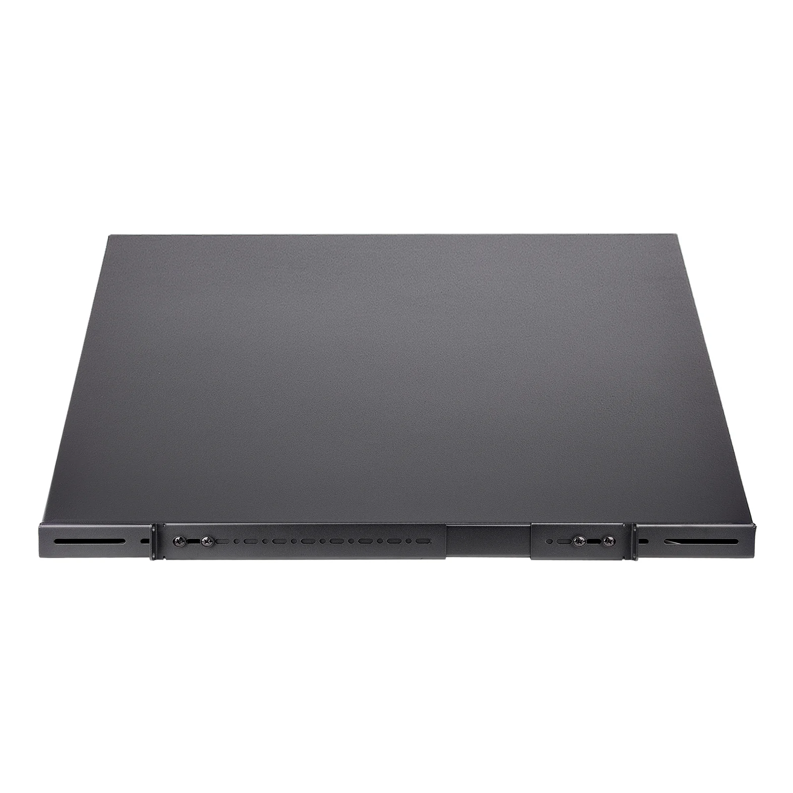 StarTech.com Étagère Réglable pour Montage en Rack Serveur 1U - 150 kg - Profondeur de Montage Réglable de 49,5 à 97,4cm Plateau Universel pour rack d'équipement AV/réseau 19" - Profondeur 69,8 cm