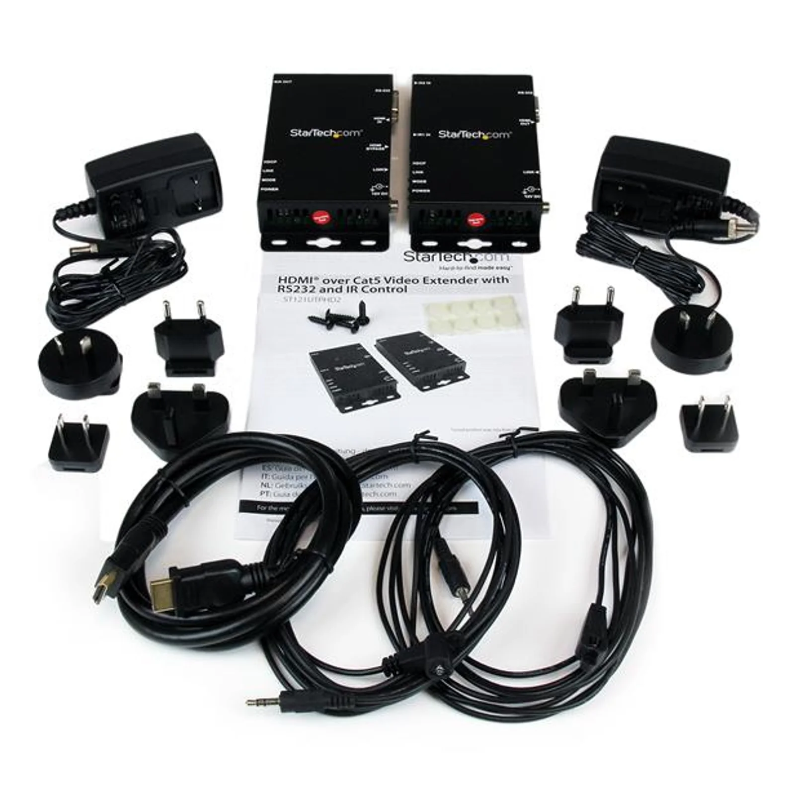 StarTech.com Extendeur HDBaseT HDMI via Cat5 - RS232 - IR - Ultra HD 4K - 100 m
