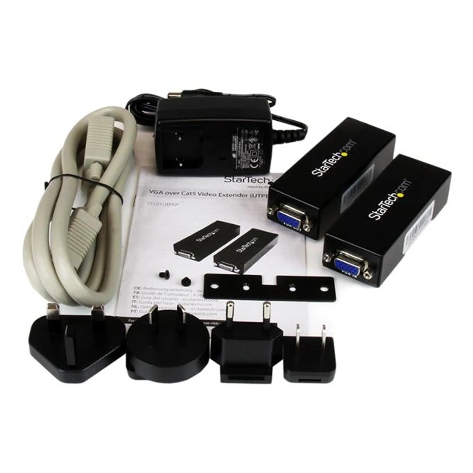 StarTech.com Extendeur vidéo VGA sur Cat5 – point à point (série UTPE)