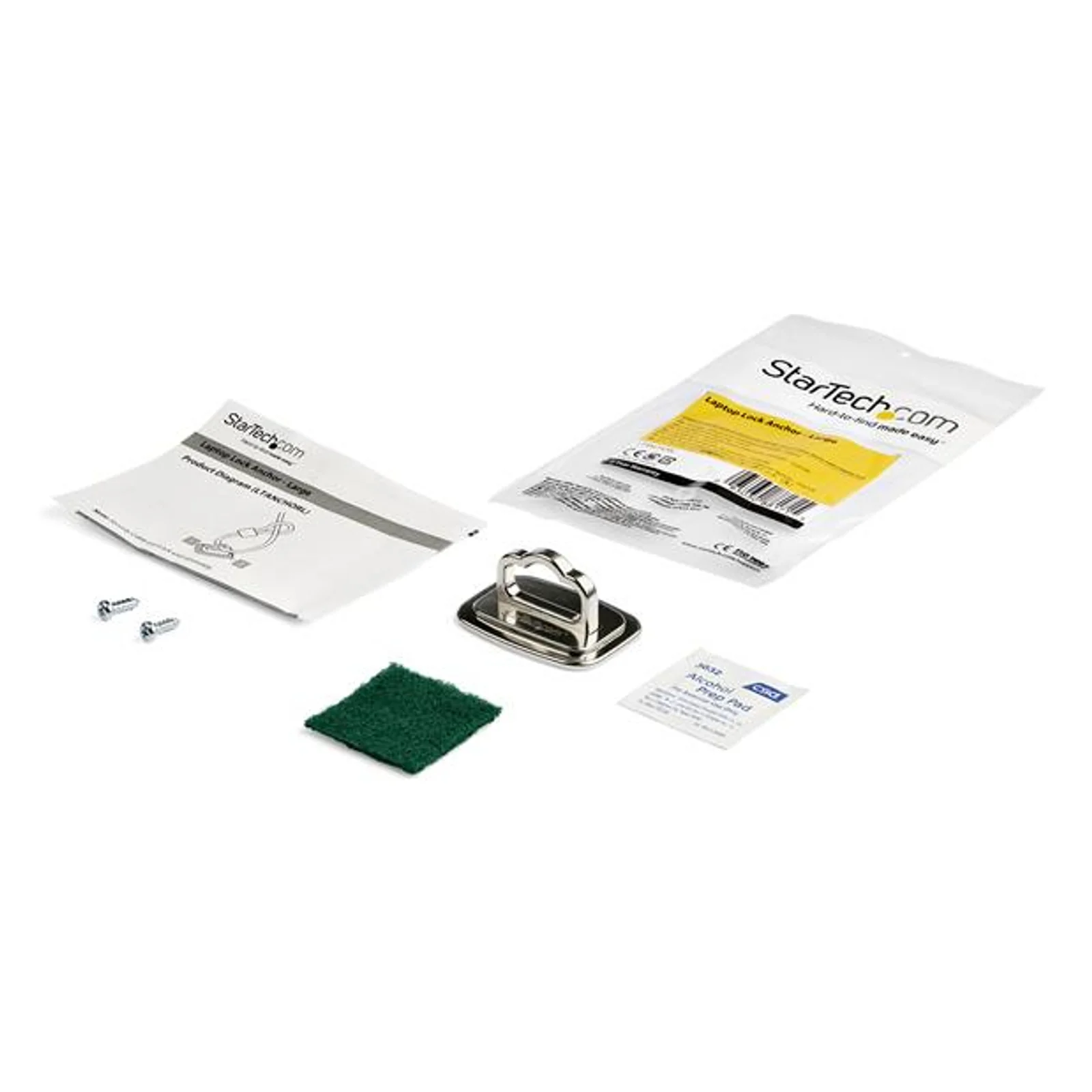 StarTech.com Fente de verrouillage de sécurité pour ordinateur portable en acier - Large