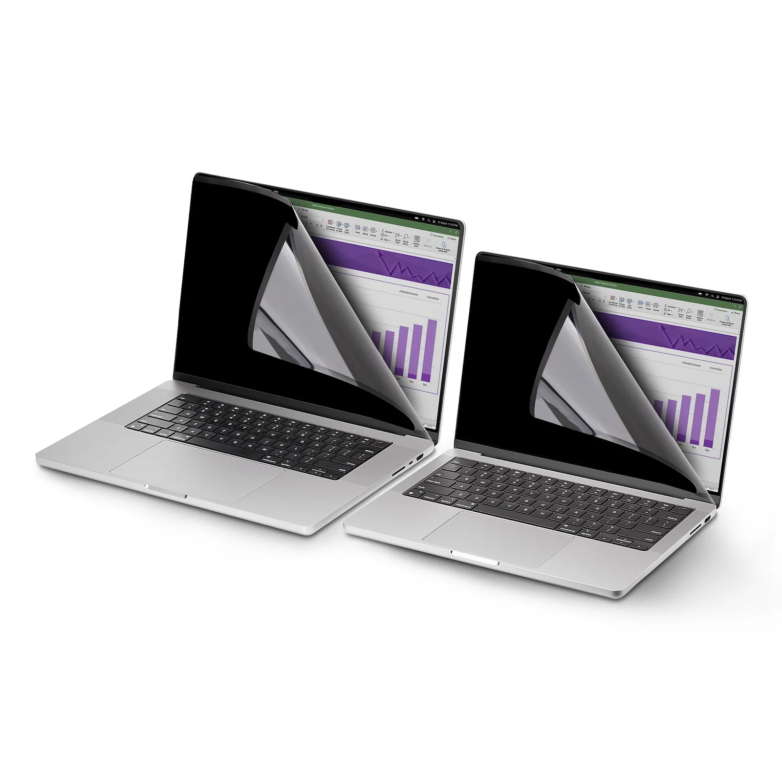 StarTech.com Filtre de Confidentialité Magnétique pour MacBook Pro 14" M1 M2 M3 M4, Protecteur d'Écran contre la Lumière Bleue, Côtés Réversibles Anti-Reflets Mats ou Brillants