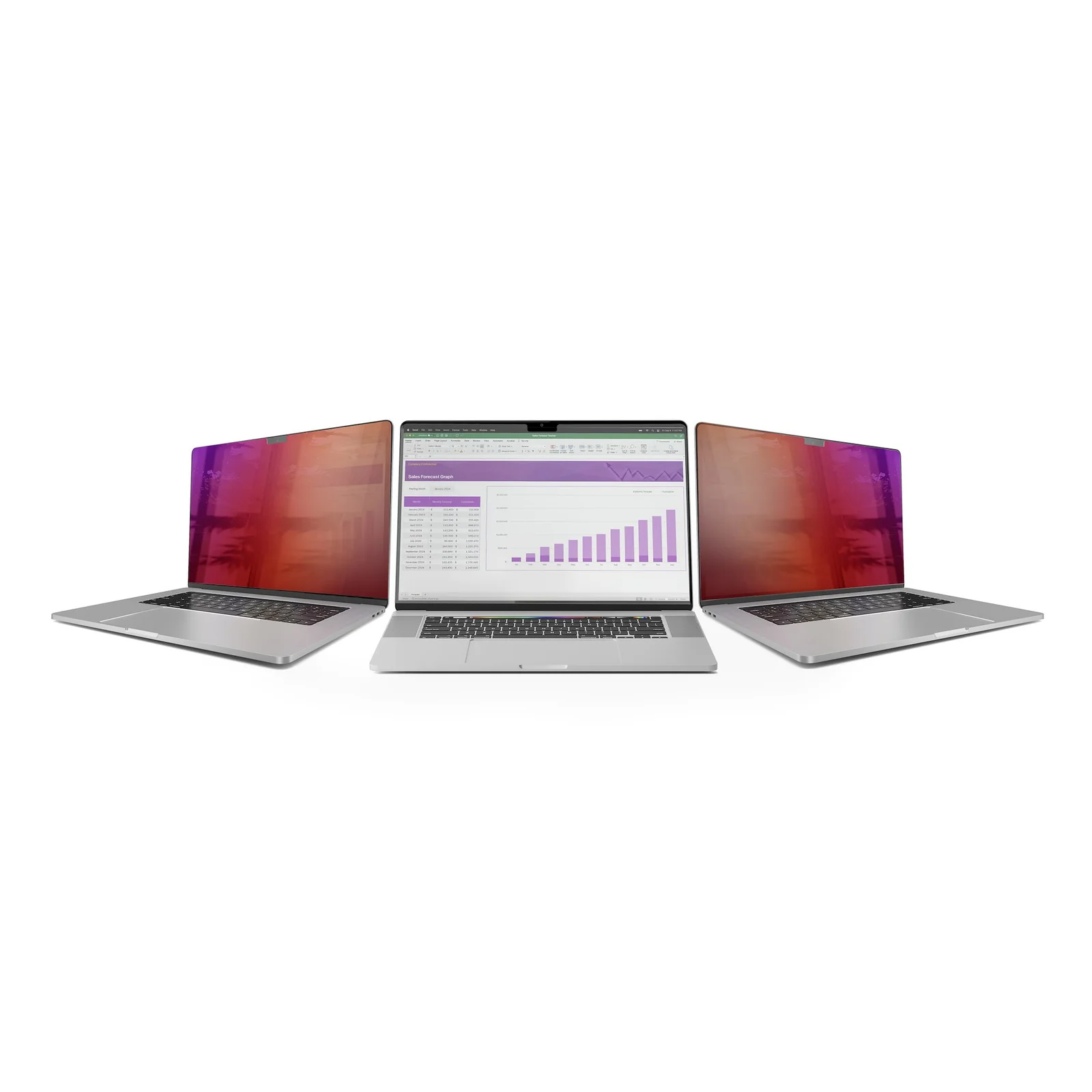 StarTech.com Filtre de Confidentialité Magnétique pour MacBook Pro M1 M2 M3 M4 16", Protecteur d'Écran contre la Lumière Bleue, Côtés Réversibles Anti-Reflets Mats ou Brillants, Écran de Confidentialité
