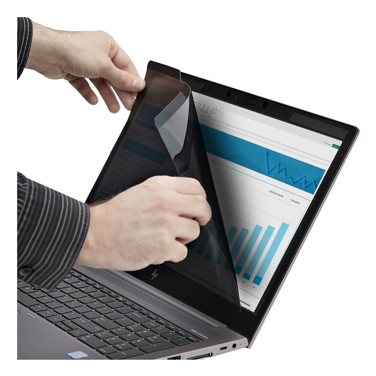 StarTech.com Filtre de Confidentialité Magnétique pour Ordinateur Portable 13,3 Pouces 16:9, Filtre Réversible, Protecteur d'Écran, Angle de Vision 60 Degrés (+/- 30&deg;), Protection contre la Lumière Bleue, TAA