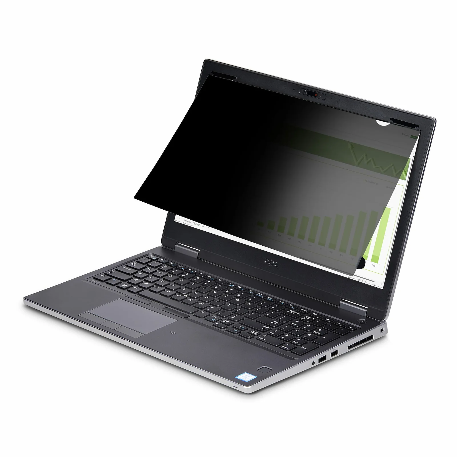 StarTech.com Filtre de Confidentialité pour Écran Tactile 16:9 de 15,6 Pouces, Filtre Antireflet/Anti Lumière Bleue, Protection d'Écran d'Ordinateur Portable, Angle de Vue de +/- 30 Degrés, Rabattable
