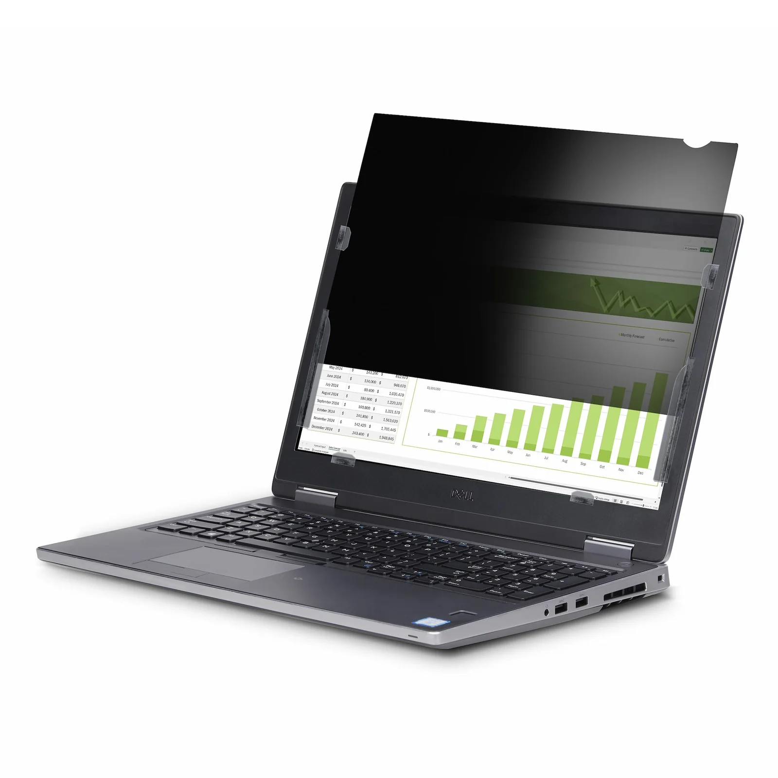 StarTech.com Filtre de Confidentialité pour Écran Tactile 16:9 de 15,6 Pouces, Filtre Antireflet/Anti Lumière Bleue, Protection d'Écran d'Ordinateur Portable, Angle de Vue de +/- 30 Degrés, Rabattable