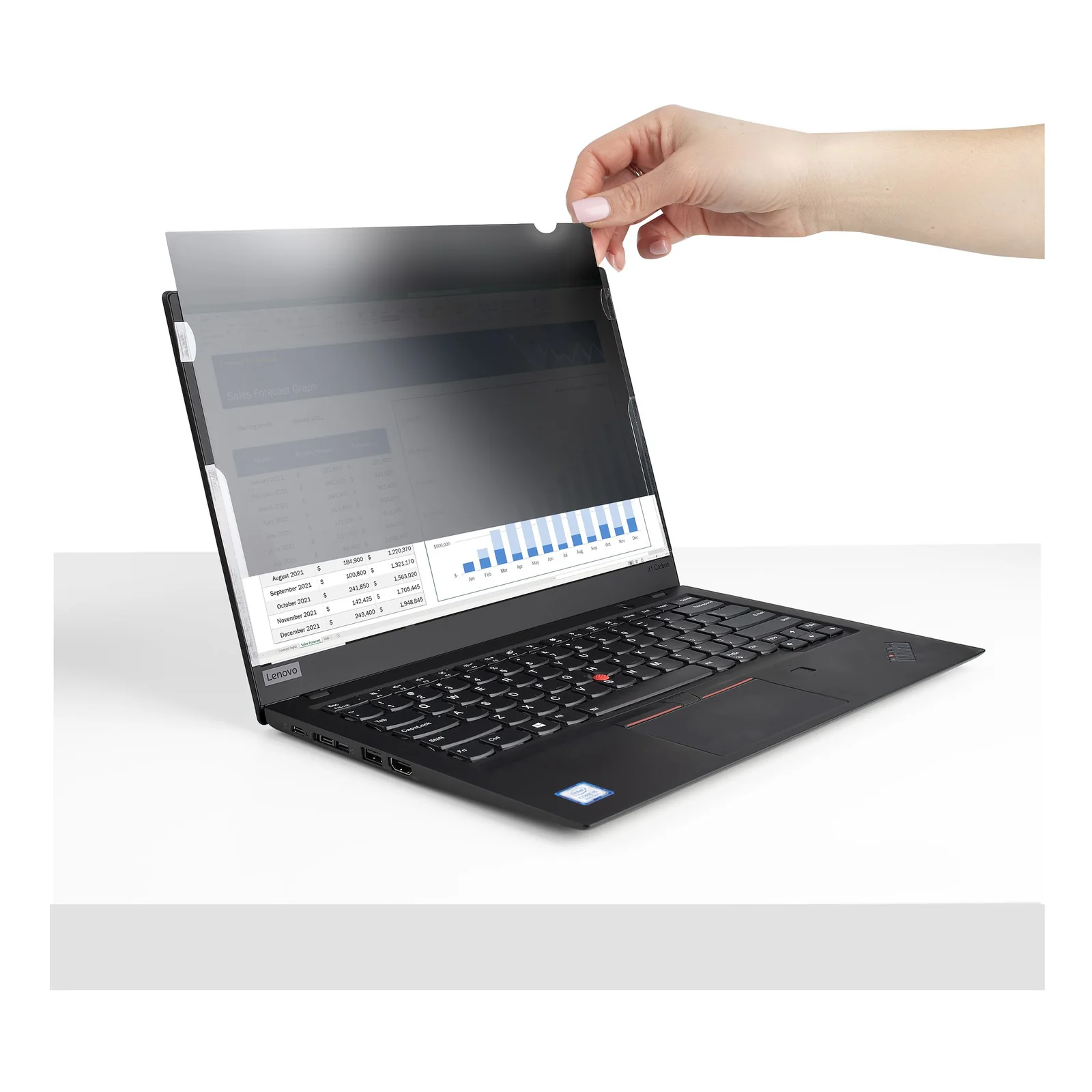 StarTech.com Filtre de Confidentialité pour Ordinateur Portable 17,3 pouces 16:9 - Écran de Confidentialité Antireflet avec Réduction de Lumière Bleue de 51% Protecteur d'Écran PC avec Angle de Vision de +/- 30°
